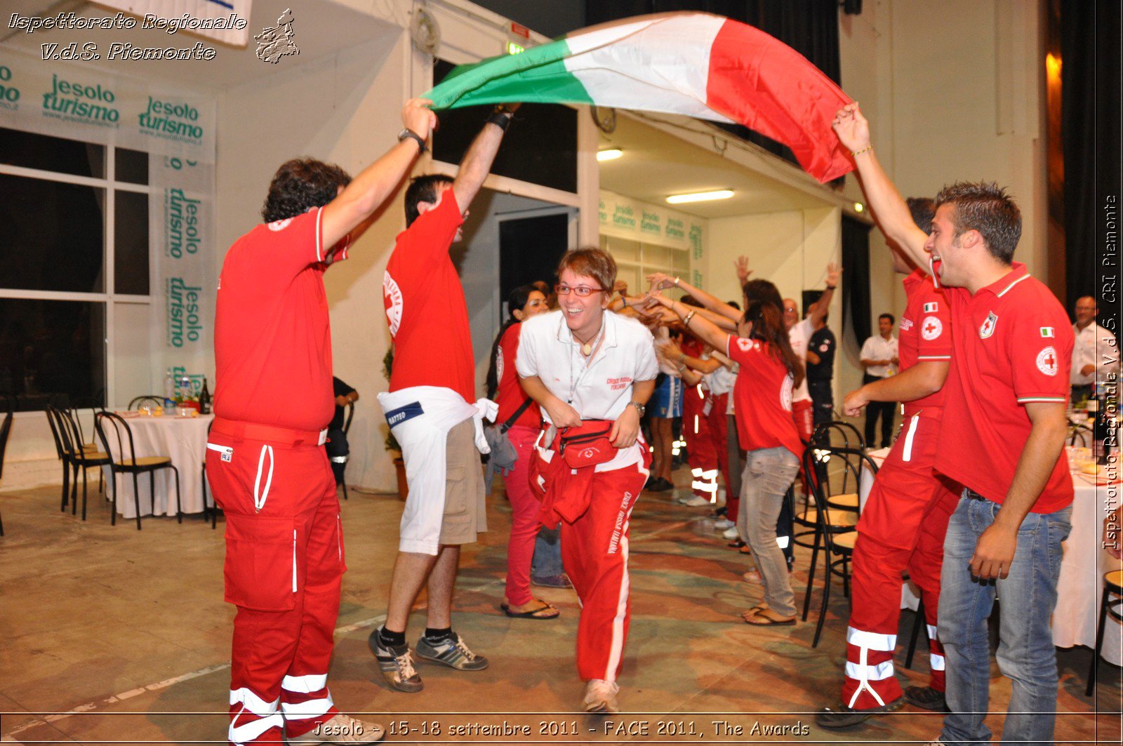 Jesolo - 15-18 settembre 2011 - FACE 2011, The Awards -  Croce Rossa Italiana - Ispettorato Regionale Volontari del Soccorso Piemonte