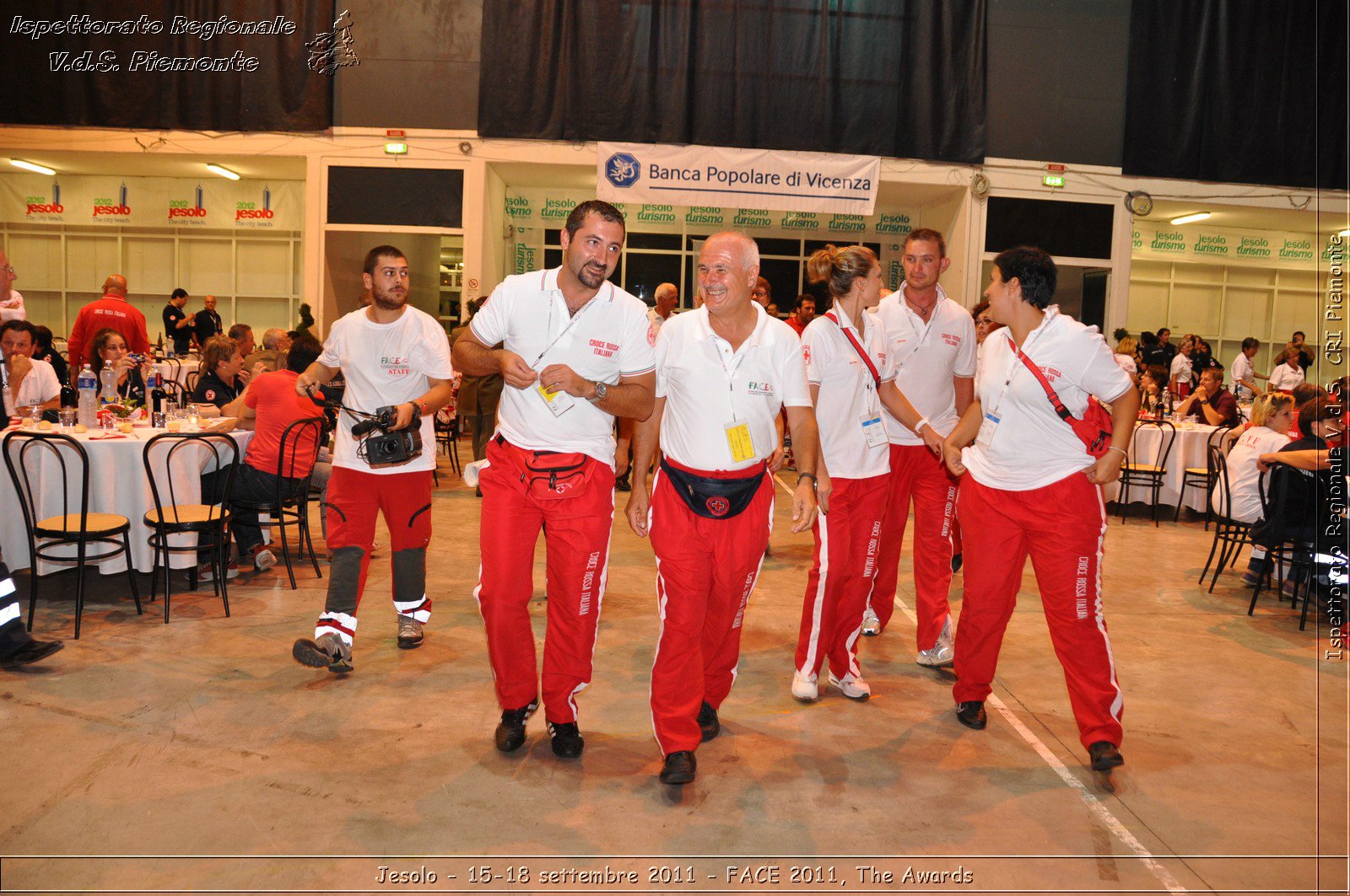 Jesolo - 15-18 settembre 2011 - FACE 2011, The Awards -  Croce Rossa Italiana - Ispettorato Regionale Volontari del Soccorso Piemonte