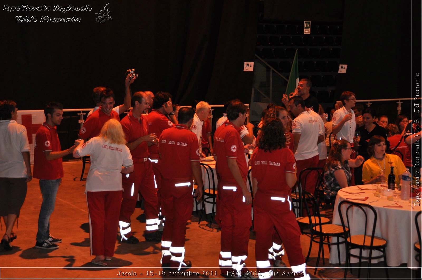 Jesolo - 15-18 settembre 2011 - FACE 2011, The Awards -  Croce Rossa Italiana - Ispettorato Regionale Volontari del Soccorso Piemonte