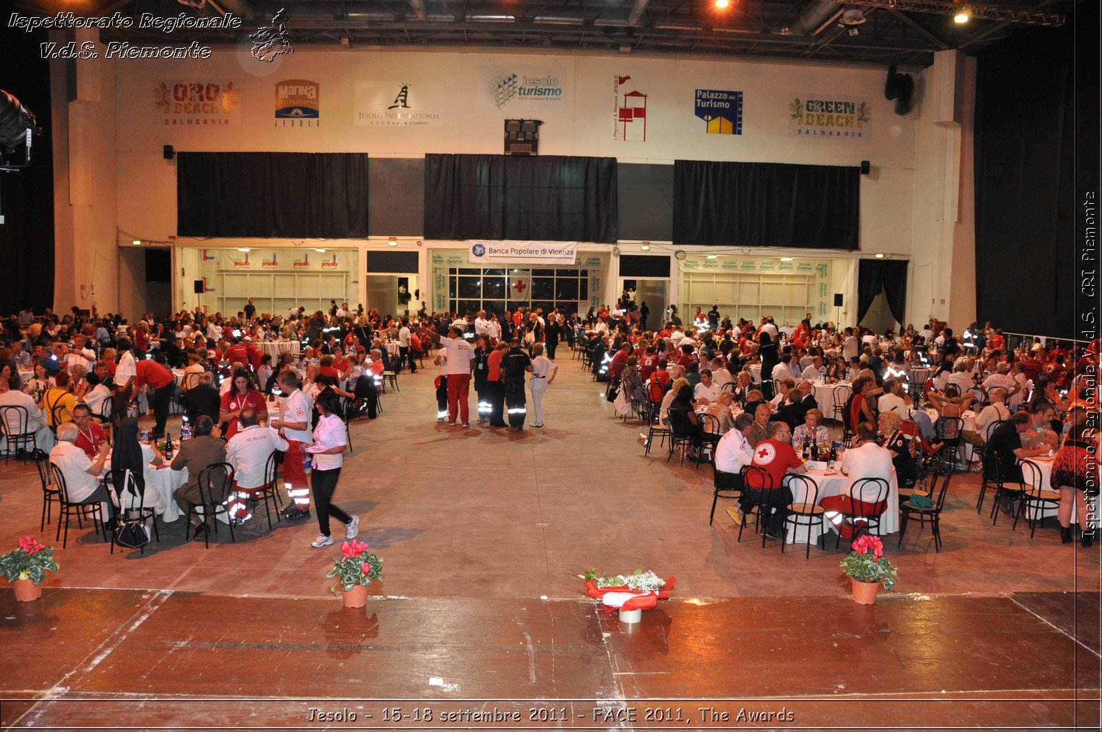 Jesolo - 15-18 settembre 2011 - FACE 2011, The Awards -  Croce Rossa Italiana - Ispettorato Regionale Volontari del Soccorso Piemonte