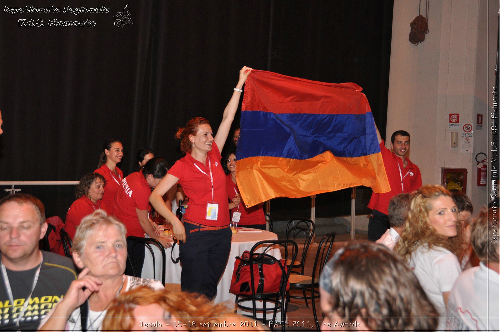 Jesolo - 15-18 settembre 2011 - FACE 2011, The Awards -  Croce Rossa Italiana - Ispettorato Regionale Volontari del Soccorso Piemonte