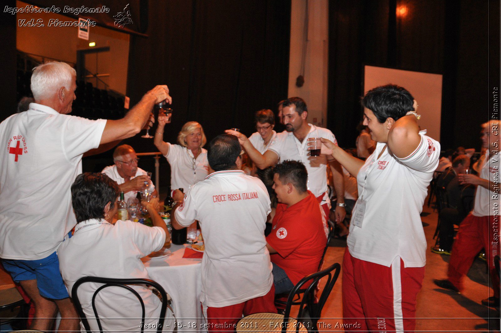 Jesolo - 15-18 settembre 2011 - FACE 2011, The Awards -  Croce Rossa Italiana - Ispettorato Regionale Volontari del Soccorso Piemonte