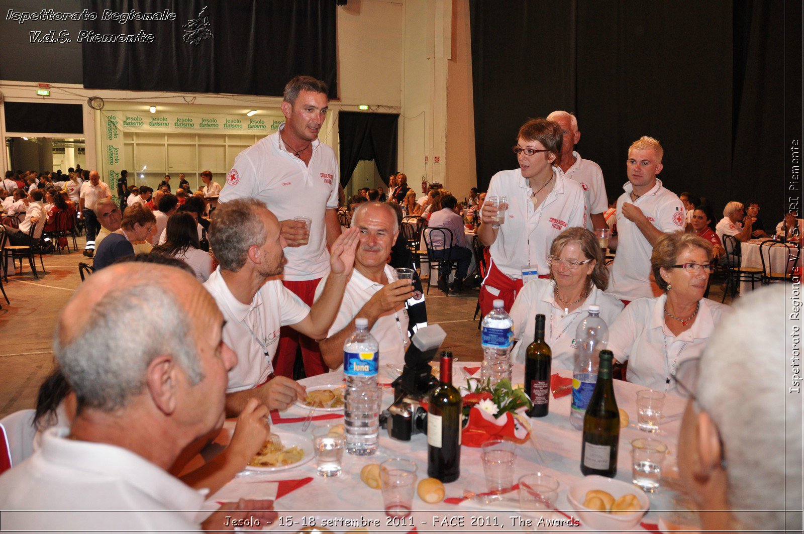 Jesolo - 15-18 settembre 2011 - FACE 2011, The Awards -  Croce Rossa Italiana - Ispettorato Regionale Volontari del Soccorso Piemonte