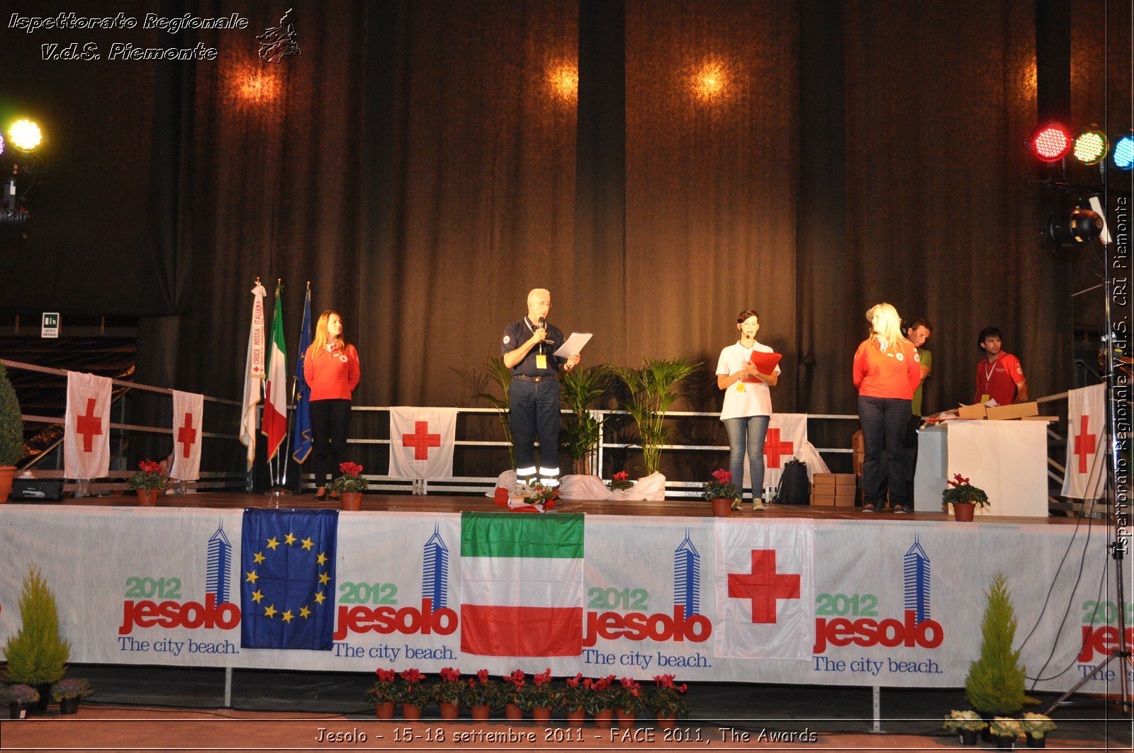 Jesolo - 15-18 settembre 2011 - FACE 2011, The Awards -  Croce Rossa Italiana - Ispettorato Regionale Volontari del Soccorso Piemonte