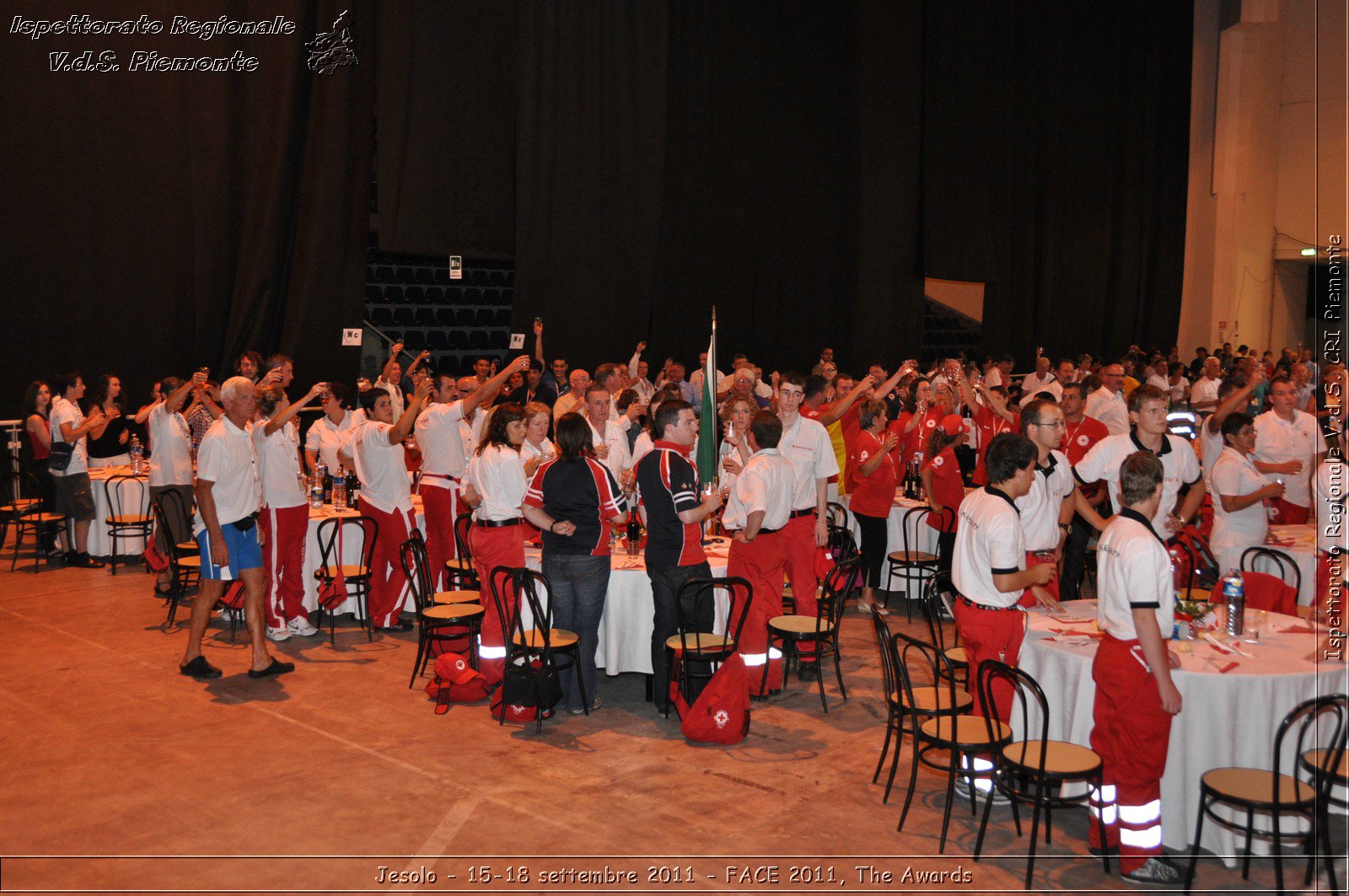 Jesolo - 15-18 settembre 2011 - FACE 2011, The Awards -  Croce Rossa Italiana - Ispettorato Regionale Volontari del Soccorso Piemonte