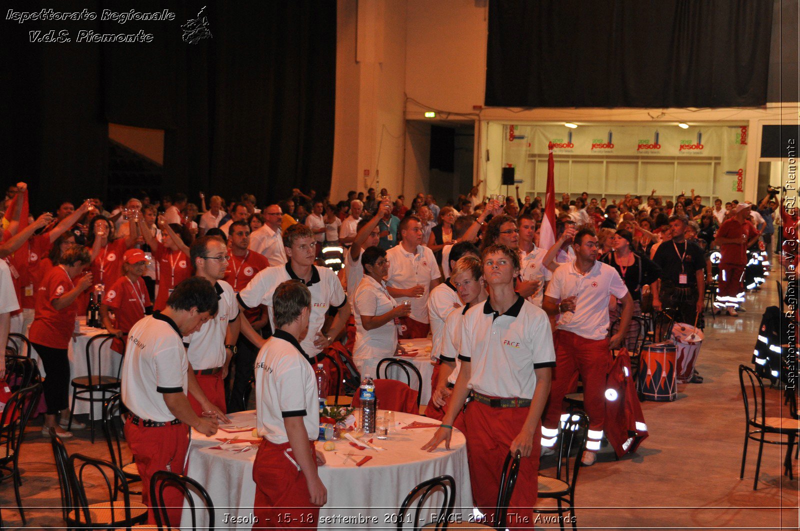 Jesolo - 15-18 settembre 2011 - FACE 2011, The Awards -  Croce Rossa Italiana - Ispettorato Regionale Volontari del Soccorso Piemonte