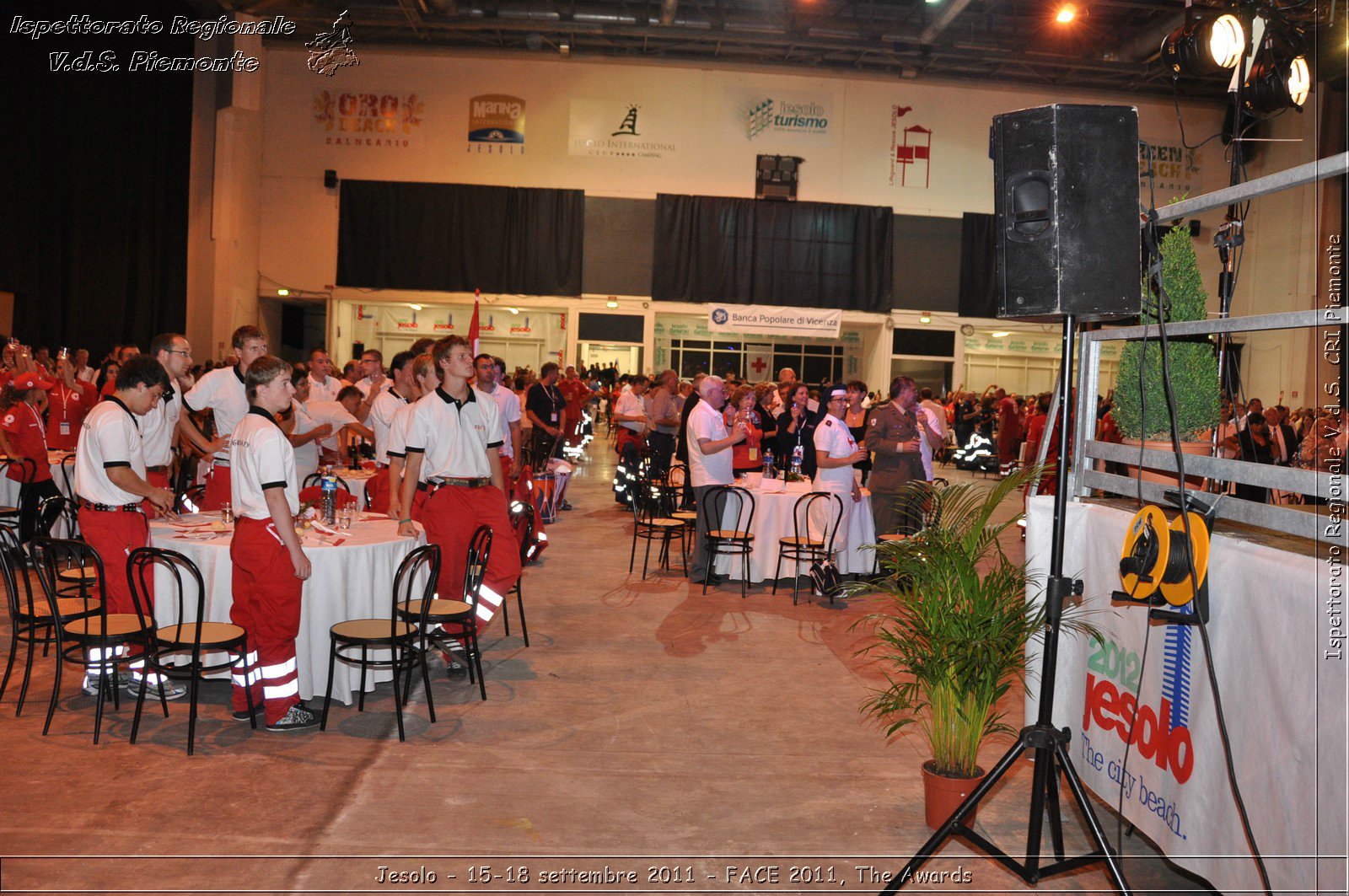 Jesolo - 15-18 settembre 2011 - FACE 2011, The Awards -  Croce Rossa Italiana - Ispettorato Regionale Volontari del Soccorso Piemonte