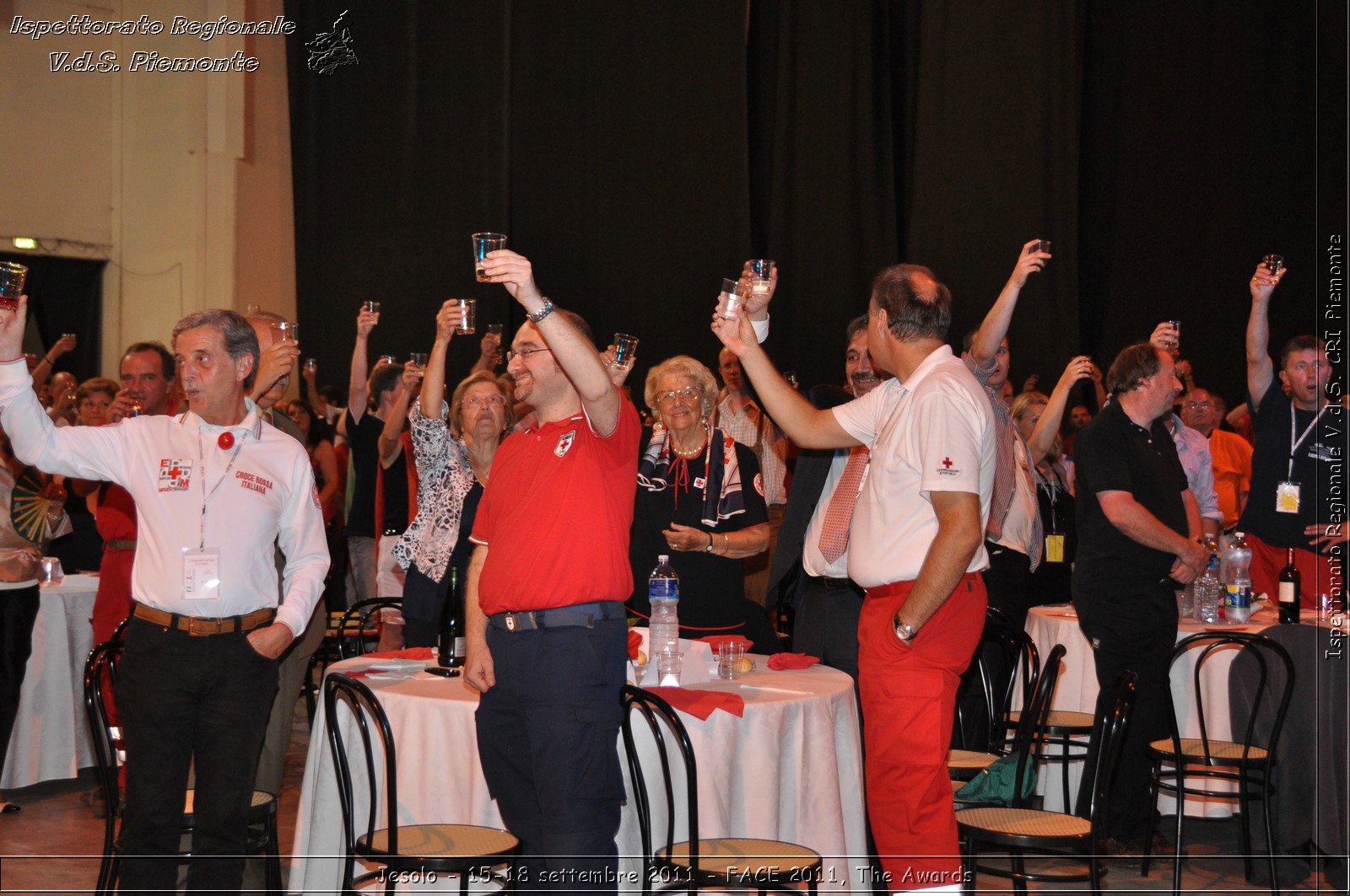 Jesolo - 15-18 settembre 2011 - FACE 2011, The Awards -  Croce Rossa Italiana - Ispettorato Regionale Volontari del Soccorso Piemonte