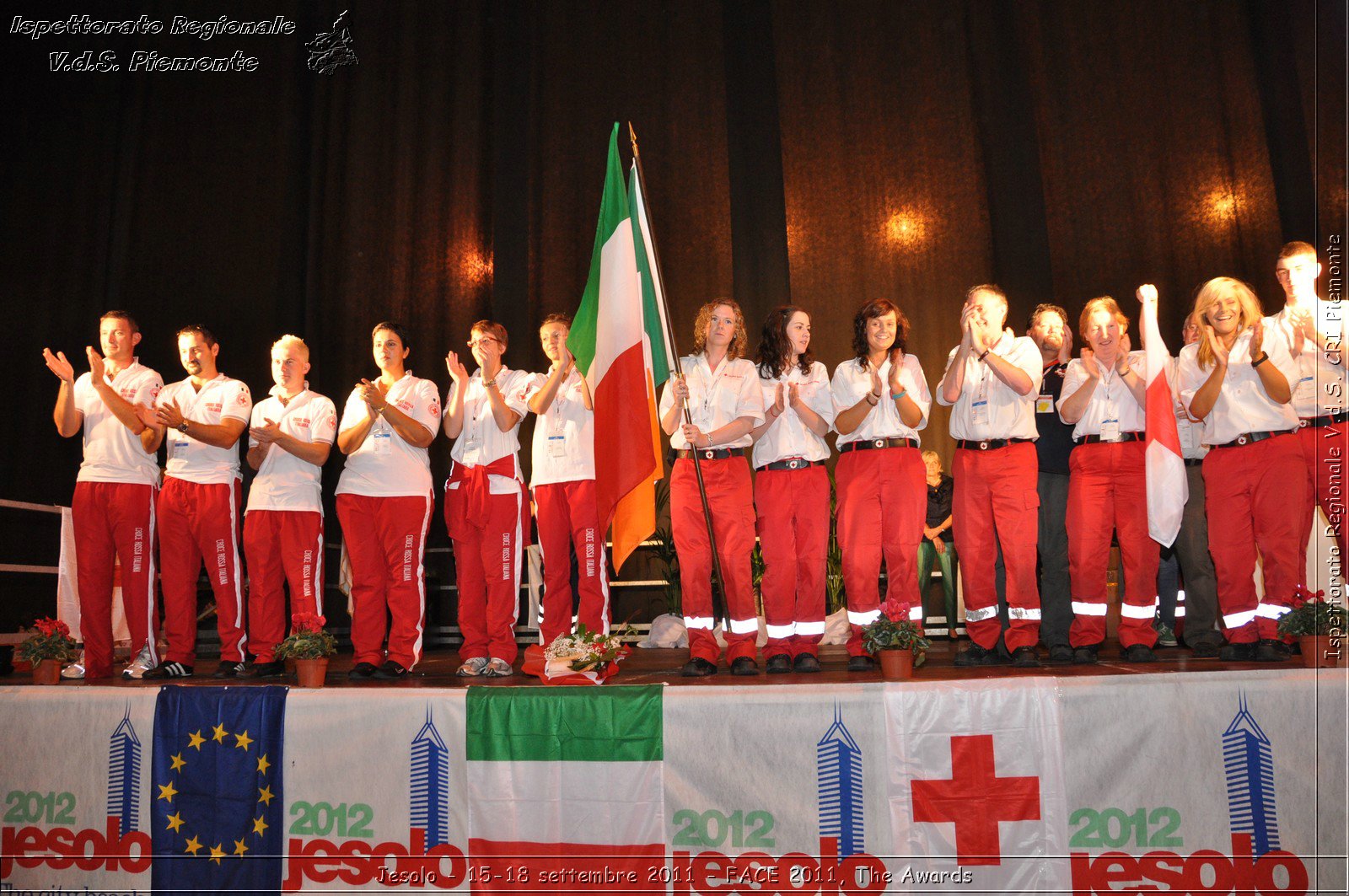 Jesolo - 15-18 settembre 2011 - FACE 2011, The Awards -  Croce Rossa Italiana - Ispettorato Regionale Volontari del Soccorso Piemonte