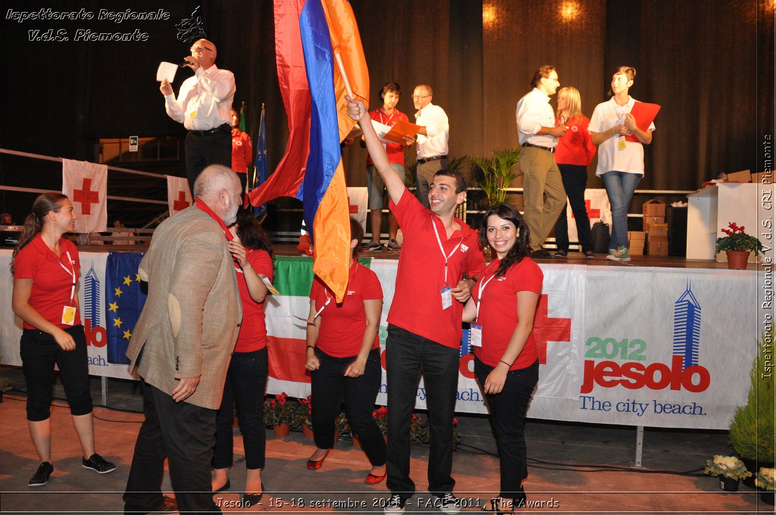 Jesolo - 15-18 settembre 2011 - FACE 2011, The Awards -  Croce Rossa Italiana - Ispettorato Regionale Volontari del Soccorso Piemonte