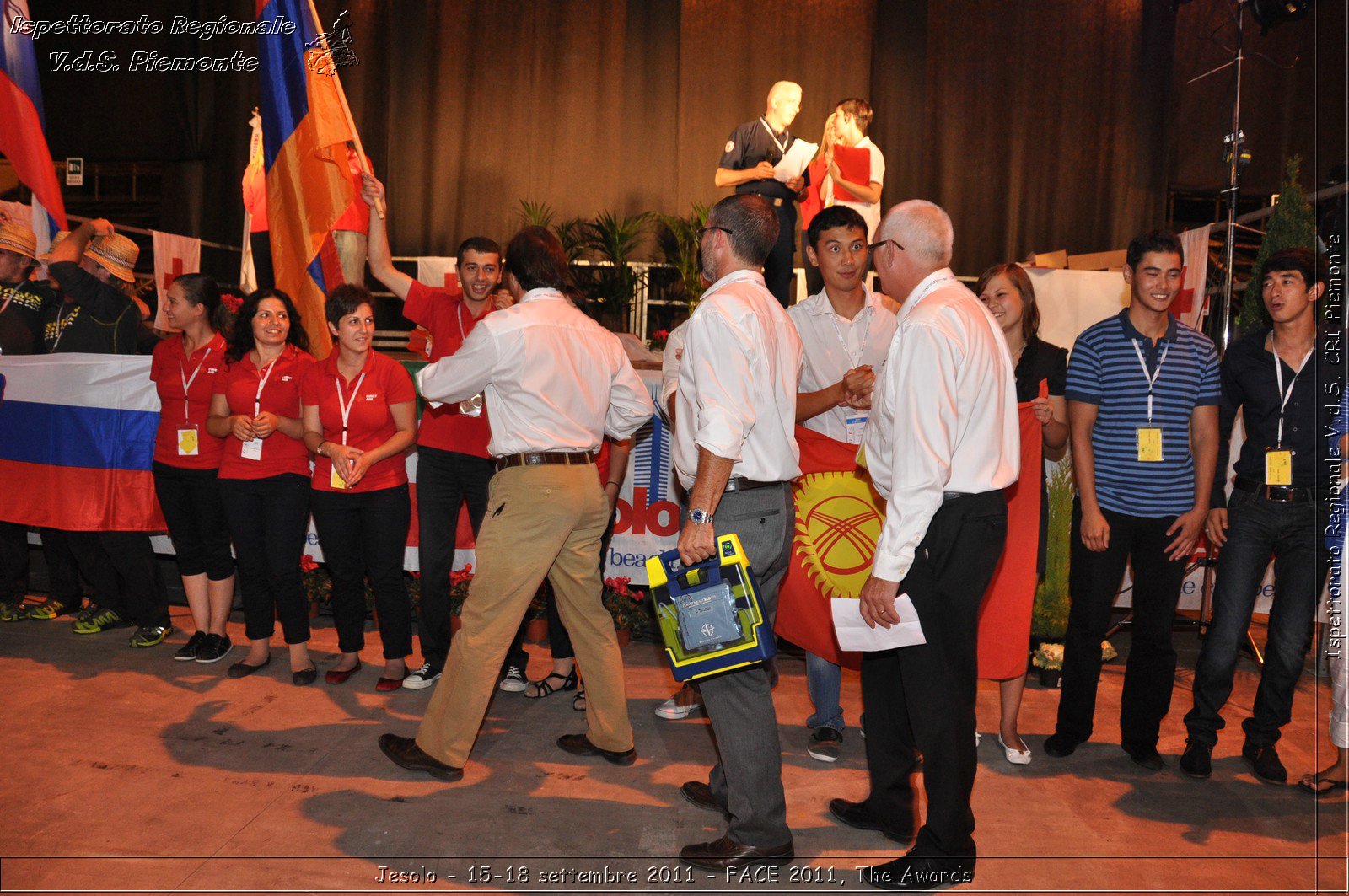 Jesolo - 15-18 settembre 2011 - FACE 2011, The Awards -  Croce Rossa Italiana - Ispettorato Regionale Volontari del Soccorso Piemonte