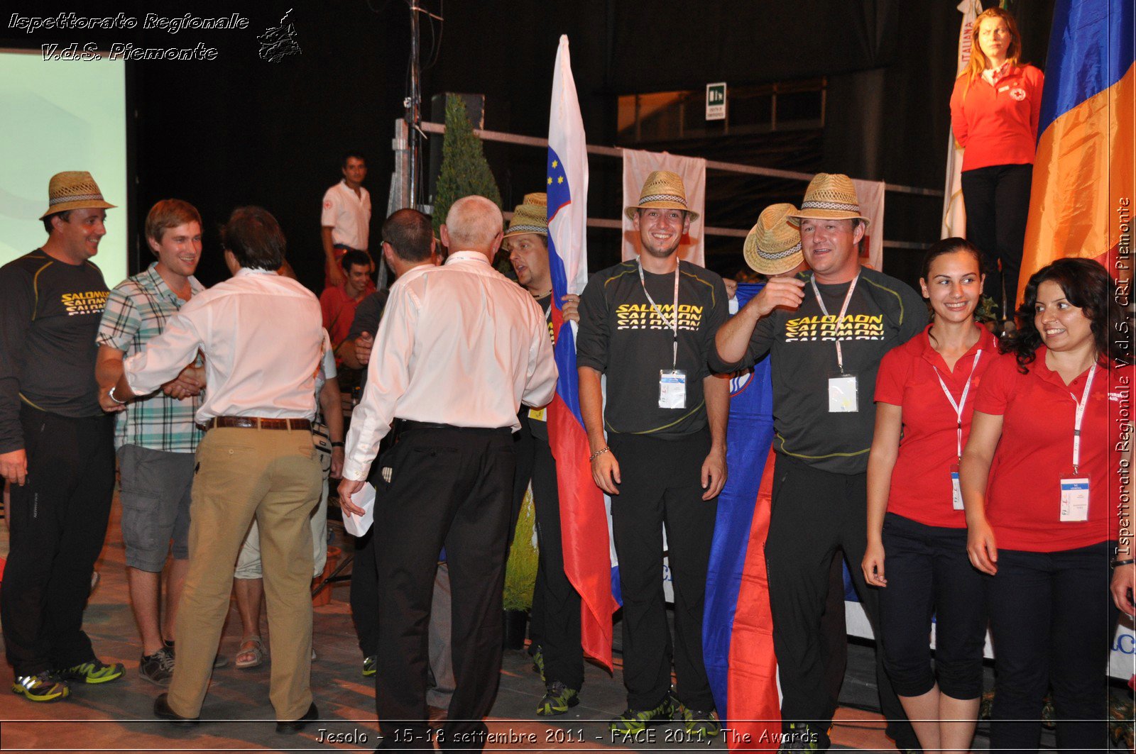 Jesolo - 15-18 settembre 2011 - FACE 2011, The Awards -  Croce Rossa Italiana - Ispettorato Regionale Volontari del Soccorso Piemonte