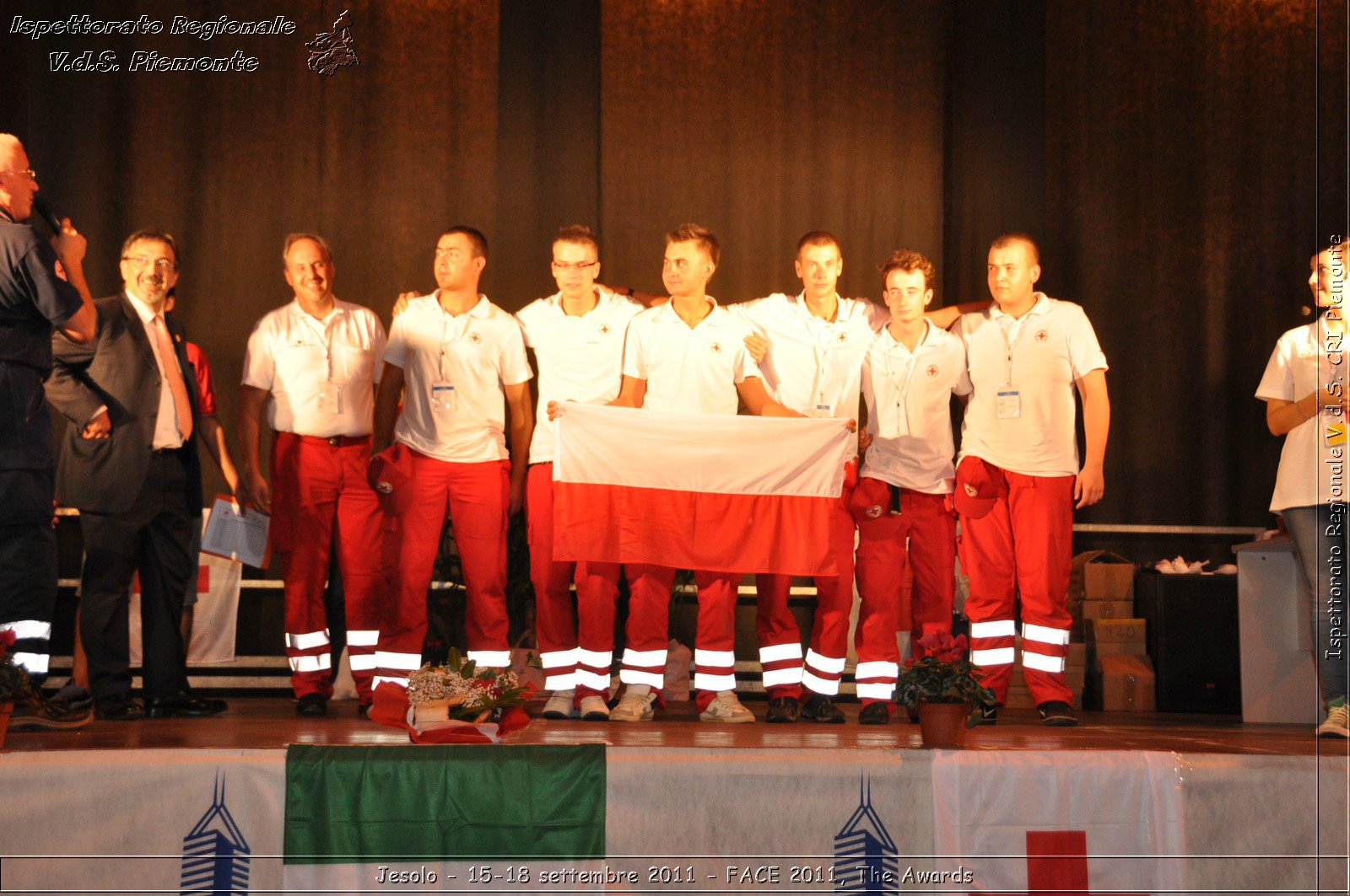 Jesolo - 15-18 settembre 2011 - FACE 2011, The Awards -  Croce Rossa Italiana - Ispettorato Regionale Volontari del Soccorso Piemonte