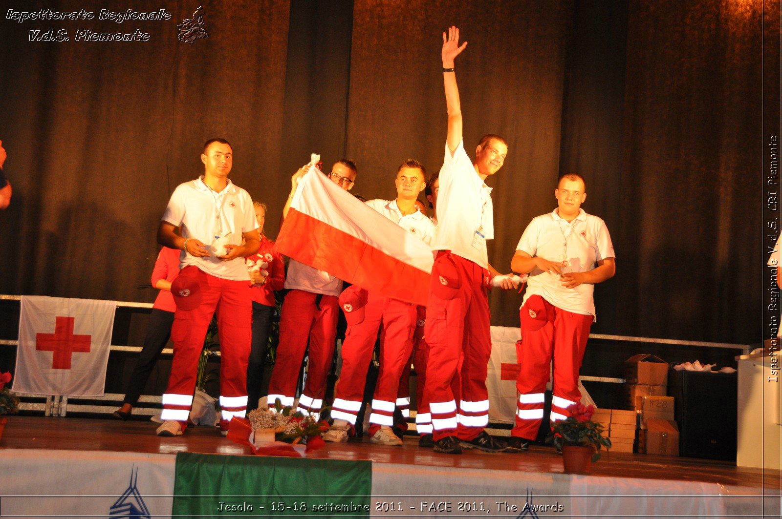 Jesolo - 15-18 settembre 2011 - FACE 2011, The Awards -  Croce Rossa Italiana - Ispettorato Regionale Volontari del Soccorso Piemonte