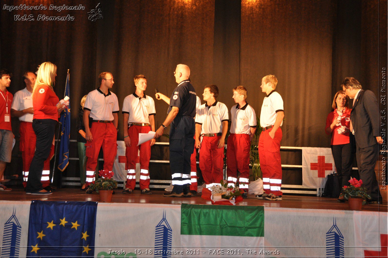 Jesolo - 15-18 settembre 2011 - FACE 2011, The Awards -  Croce Rossa Italiana - Ispettorato Regionale Volontari del Soccorso Piemonte