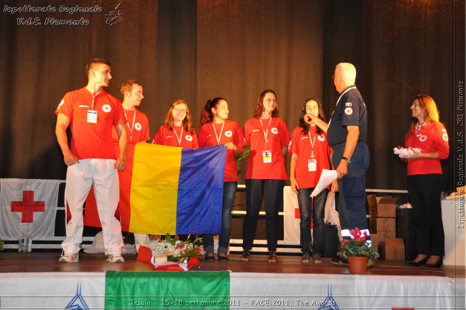 Jesolo - 15-18 settembre 2011 - FACE 2011, The Awards -  Croce Rossa Italiana - Ispettorato Regionale Volontari del Soccorso Piemonte