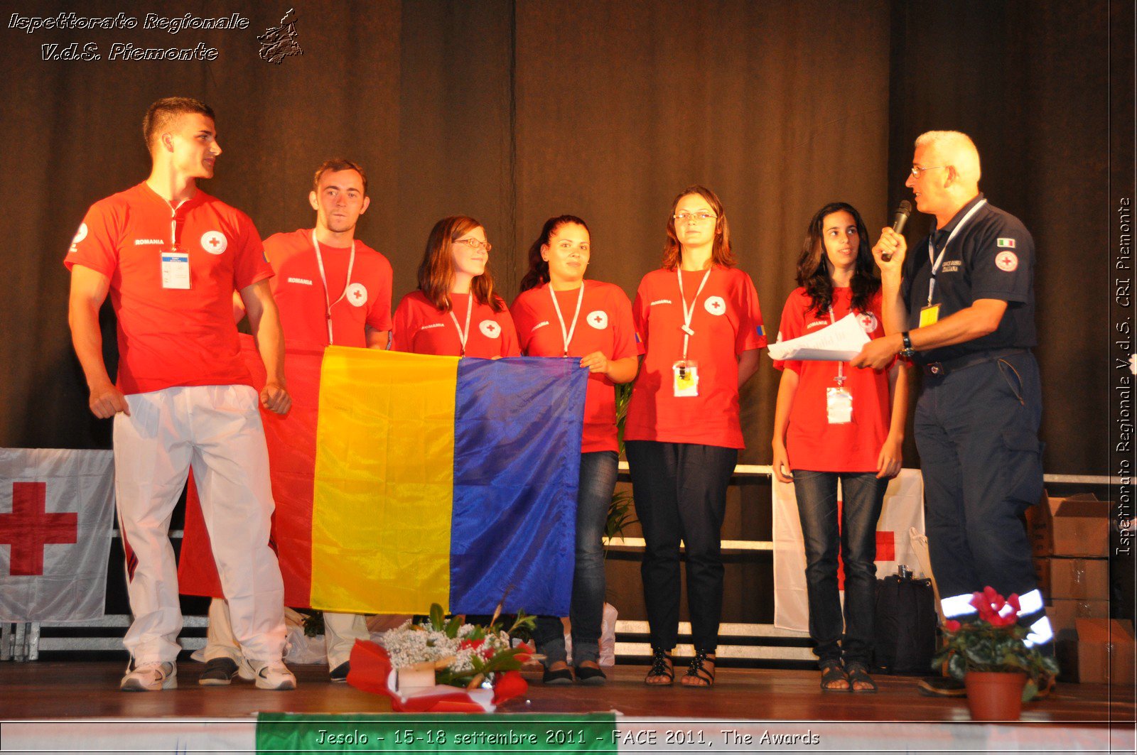 Jesolo - 15-18 settembre 2011 - FACE 2011, The Awards -  Croce Rossa Italiana - Ispettorato Regionale Volontari del Soccorso Piemonte