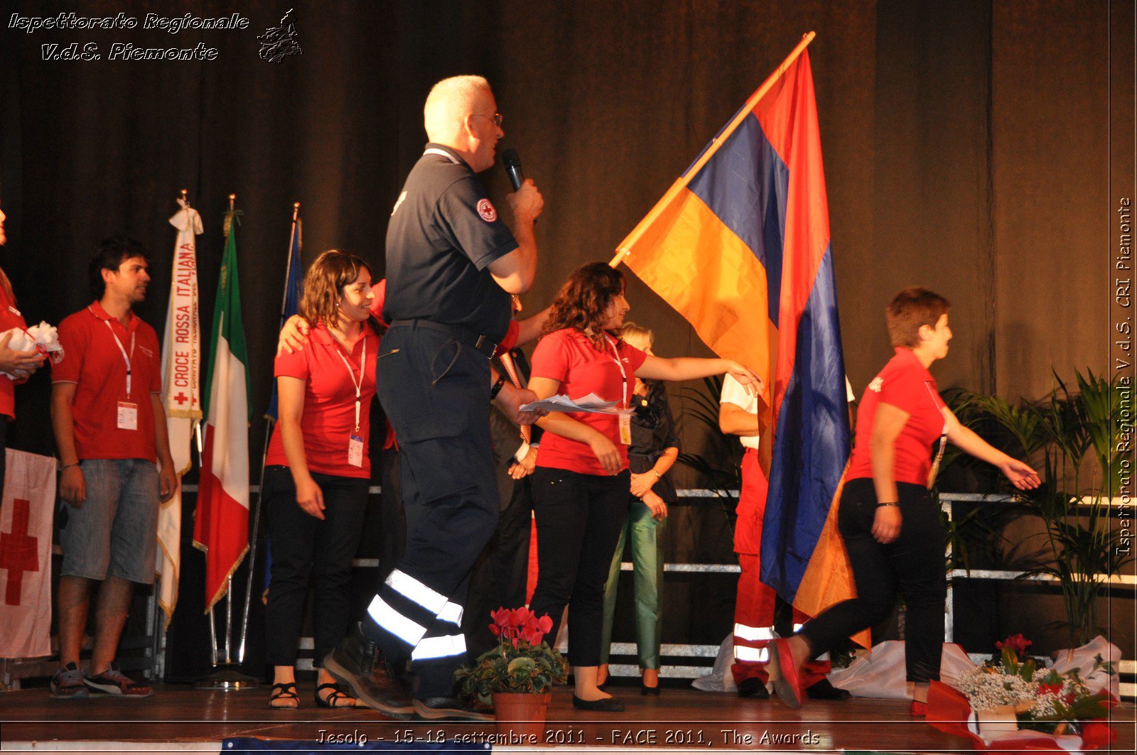 Jesolo - 15-18 settembre 2011 - FACE 2011, The Awards -  Croce Rossa Italiana - Ispettorato Regionale Volontari del Soccorso Piemonte