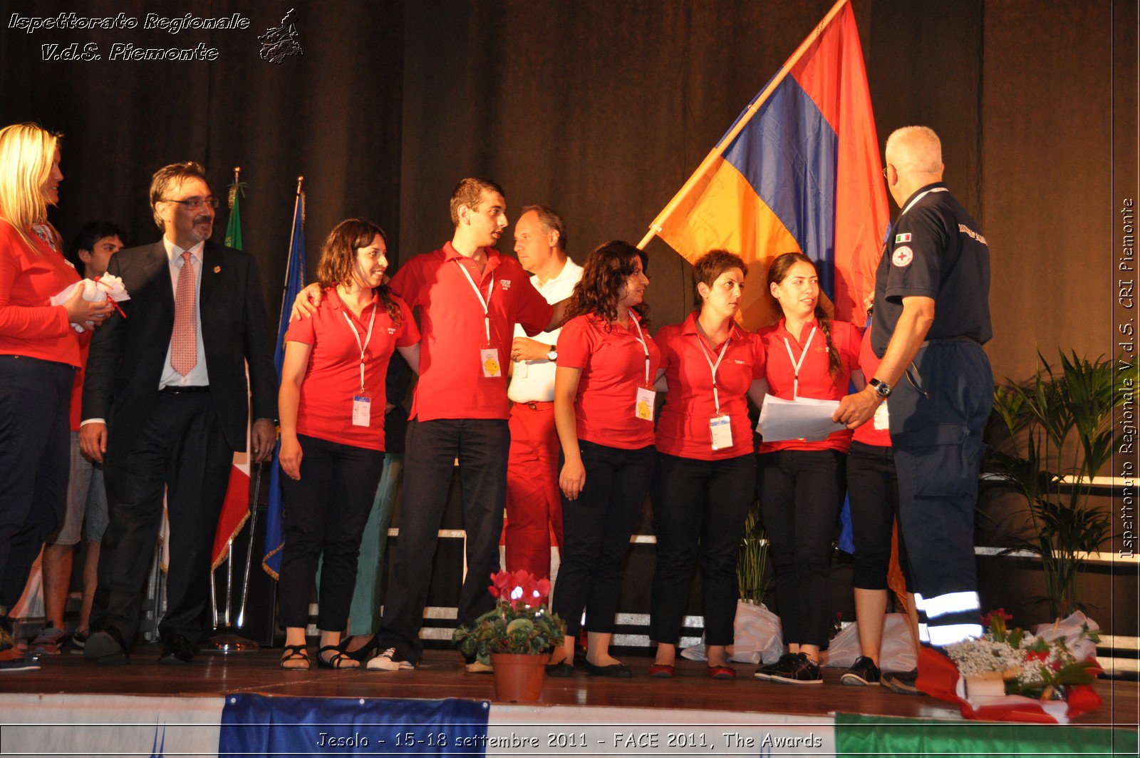 Jesolo - 15-18 settembre 2011 - FACE 2011, The Awards -  Croce Rossa Italiana - Ispettorato Regionale Volontari del Soccorso Piemonte