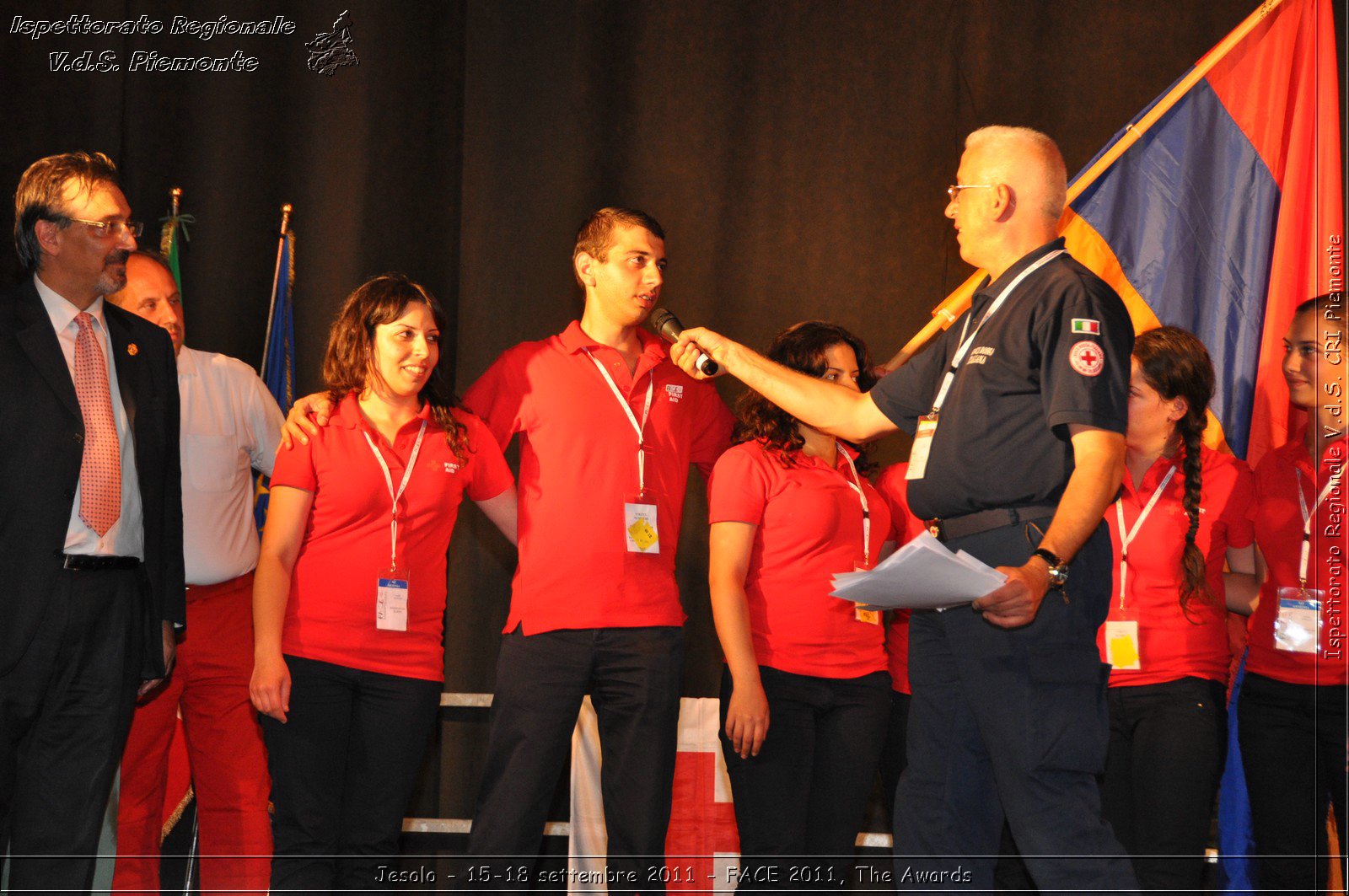 Jesolo - 15-18 settembre 2011 - FACE 2011, The Awards -  Croce Rossa Italiana - Ispettorato Regionale Volontari del Soccorso Piemonte