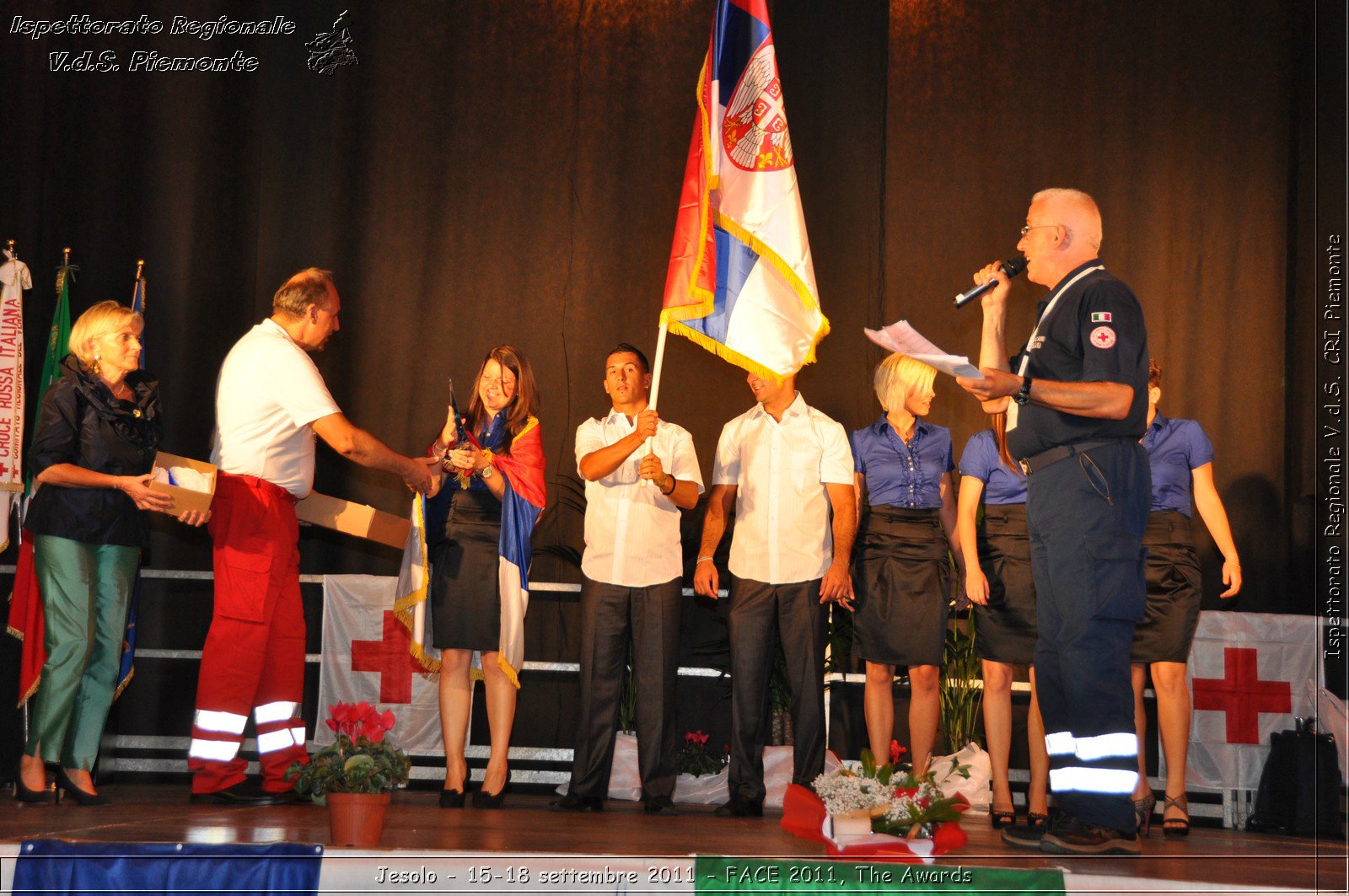 Jesolo - 15-18 settembre 2011 - FACE 2011, The Awards -  Croce Rossa Italiana - Ispettorato Regionale Volontari del Soccorso Piemonte