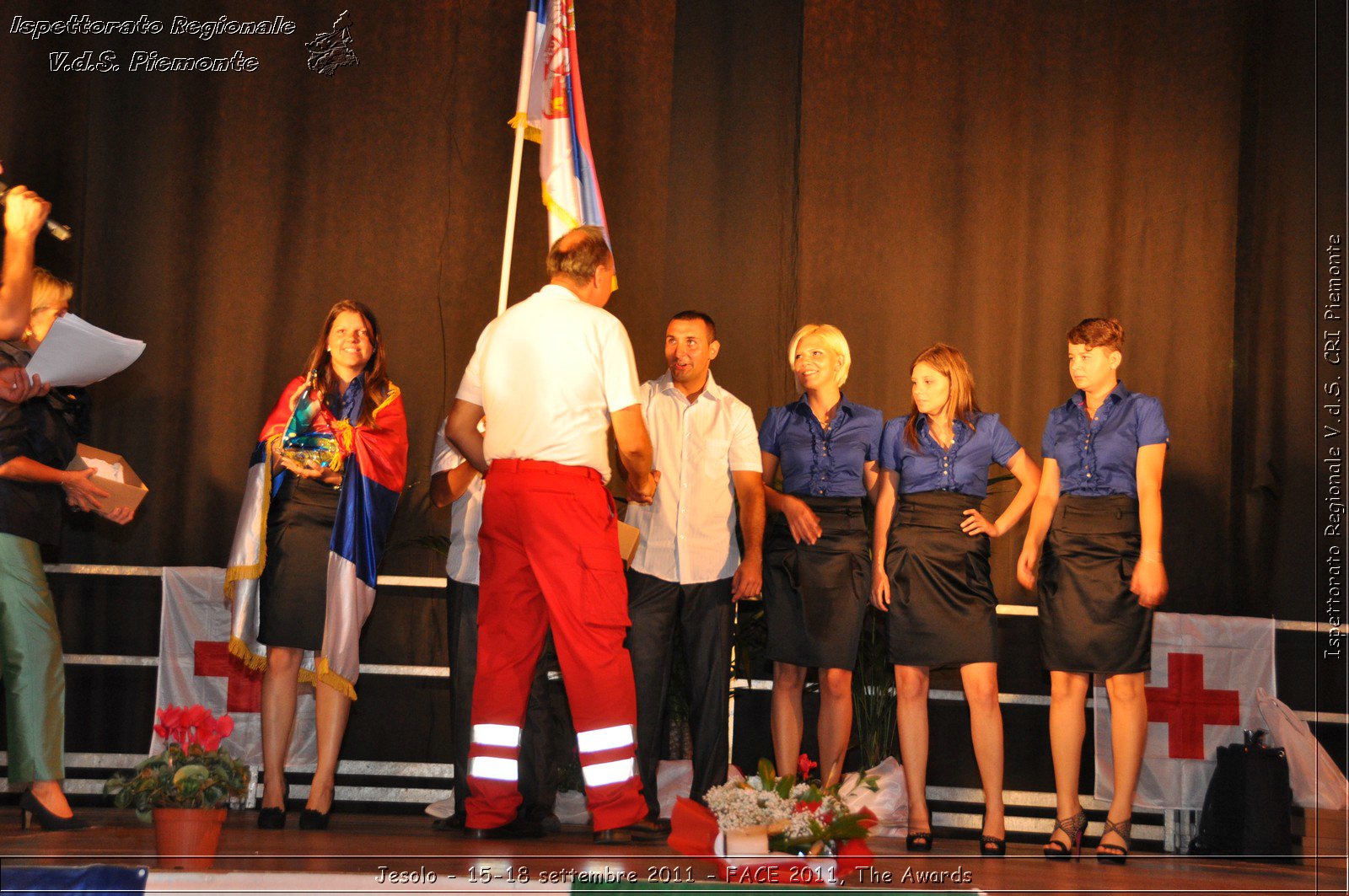 Jesolo - 15-18 settembre 2011 - FACE 2011, The Awards -  Croce Rossa Italiana - Ispettorato Regionale Volontari del Soccorso Piemonte