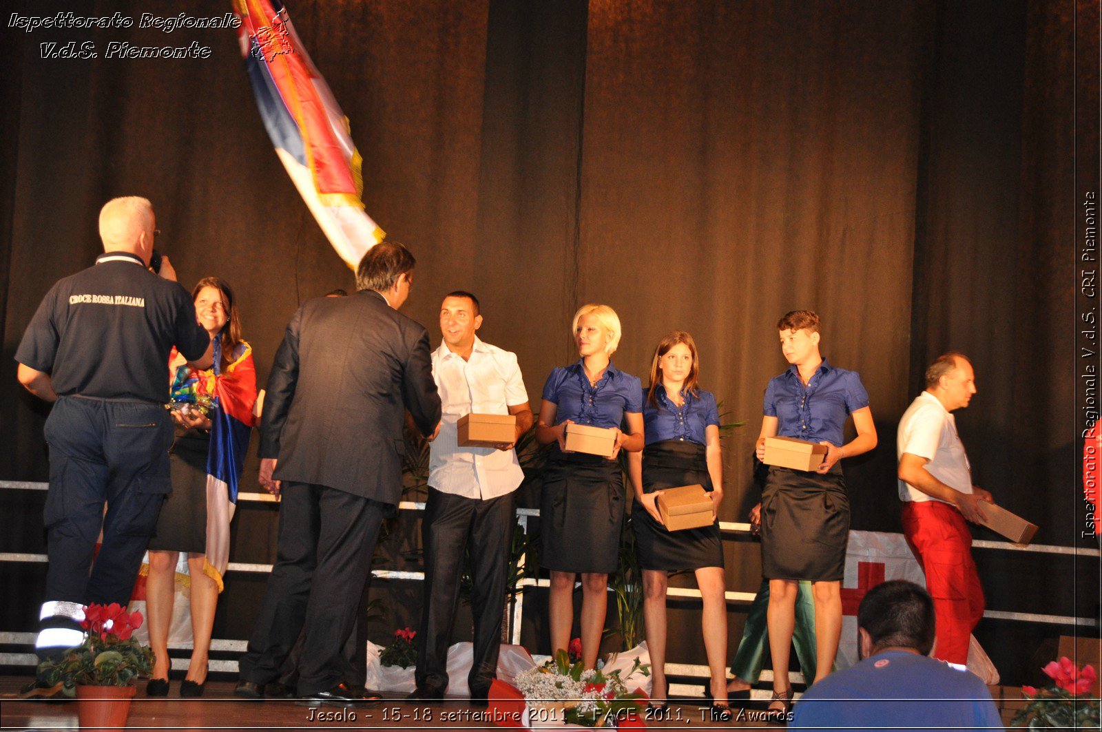 Jesolo - 15-18 settembre 2011 - FACE 2011, The Awards -  Croce Rossa Italiana - Ispettorato Regionale Volontari del Soccorso Piemonte