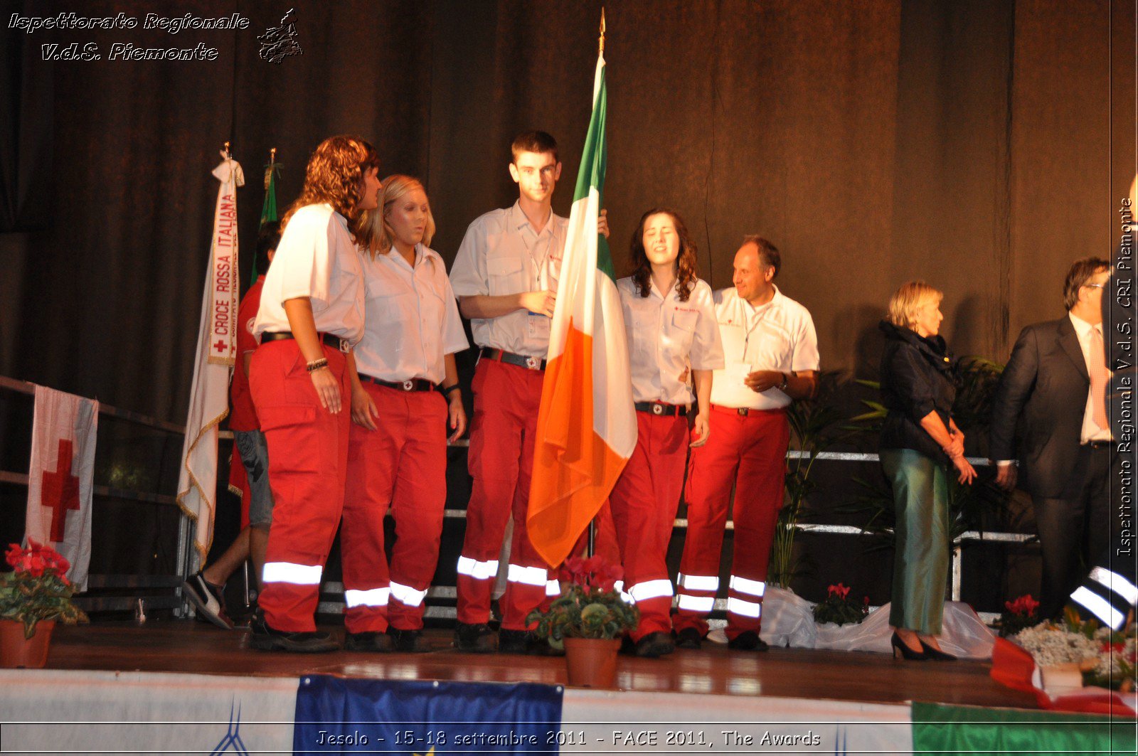 Jesolo - 15-18 settembre 2011 - FACE 2011, The Awards -  Croce Rossa Italiana - Ispettorato Regionale Volontari del Soccorso Piemonte