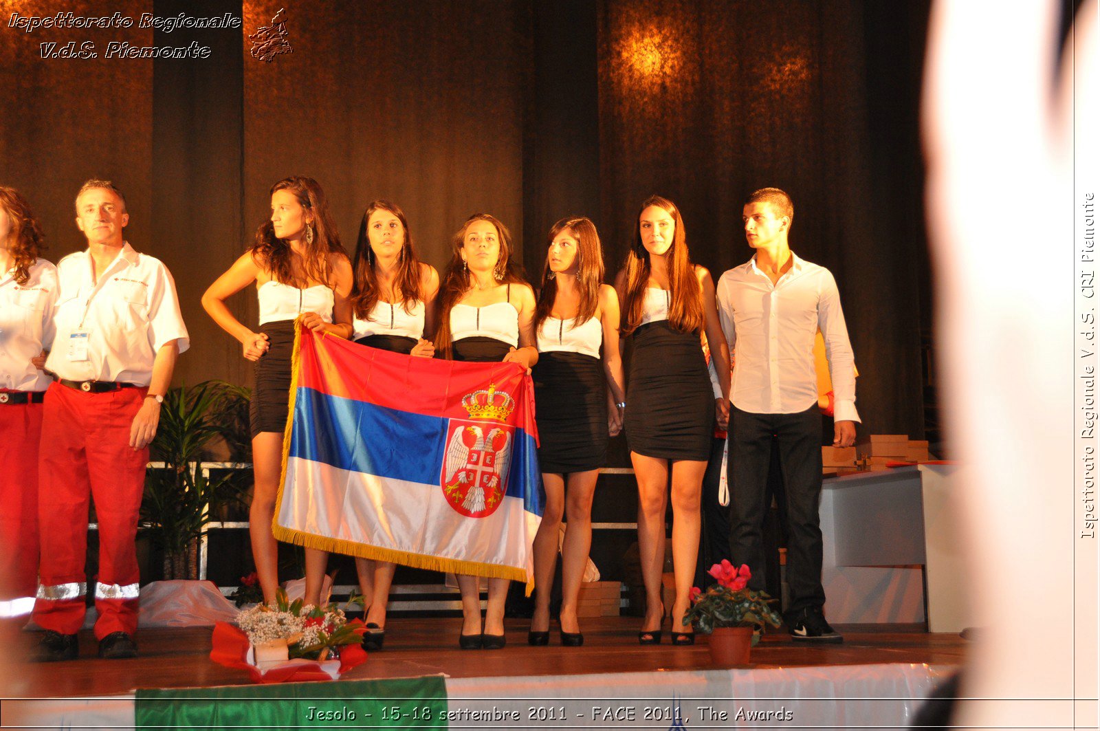 Jesolo - 15-18 settembre 2011 - FACE 2011, The Awards -  Croce Rossa Italiana - Ispettorato Regionale Volontari del Soccorso Piemonte