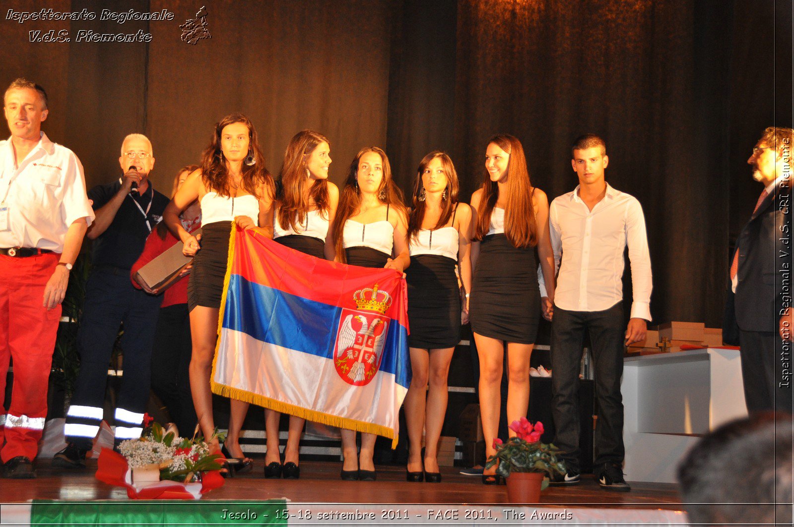 Jesolo - 15-18 settembre 2011 - FACE 2011, The Awards -  Croce Rossa Italiana - Ispettorato Regionale Volontari del Soccorso Piemonte