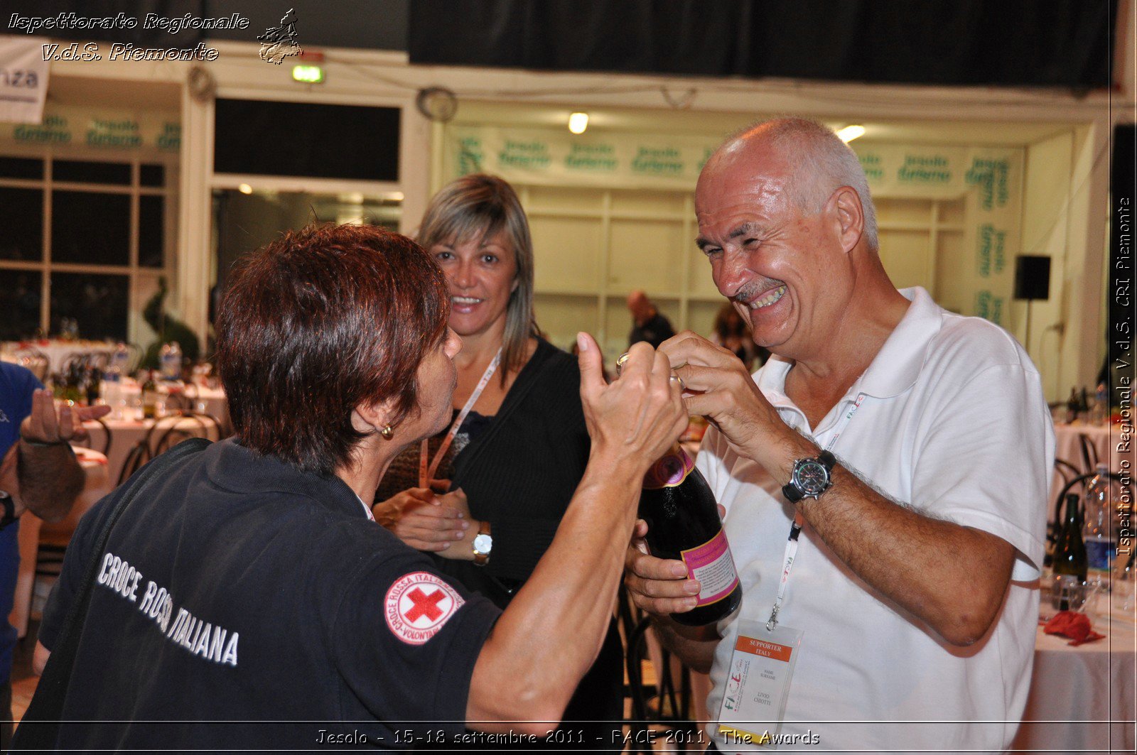 Jesolo - 15-18 settembre 2011 - FACE 2011, The Awards -  Croce Rossa Italiana - Ispettorato Regionale Volontari del Soccorso Piemonte