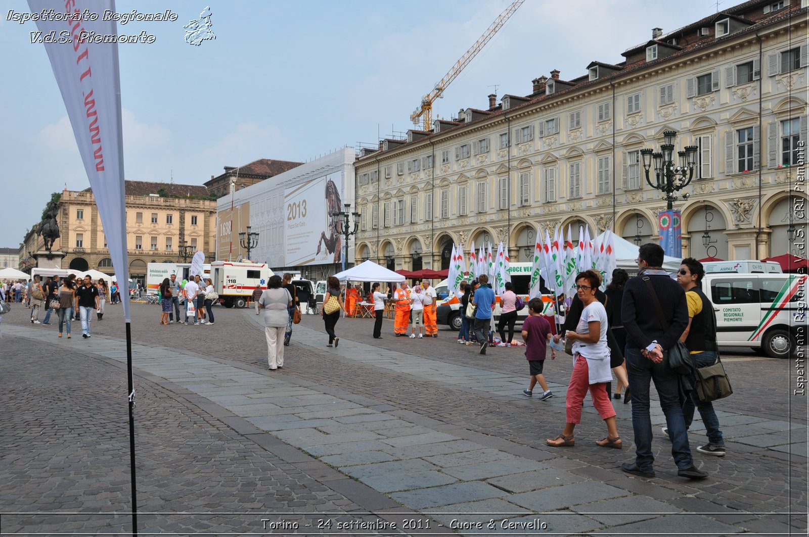 Torino - 24 settembre 2011 - Cuore & Cervello - Croce Rossa Italiana - Ispettorato Regionale Volontari del Soccorso Piemonte