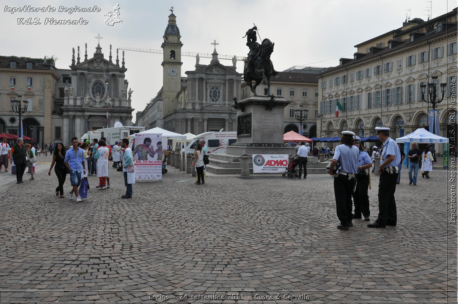 Torino - 24 settembre 2011 - Cuore & Cervello - Croce Rossa Italiana - Ispettorato Regionale Volontari del Soccorso Piemonte