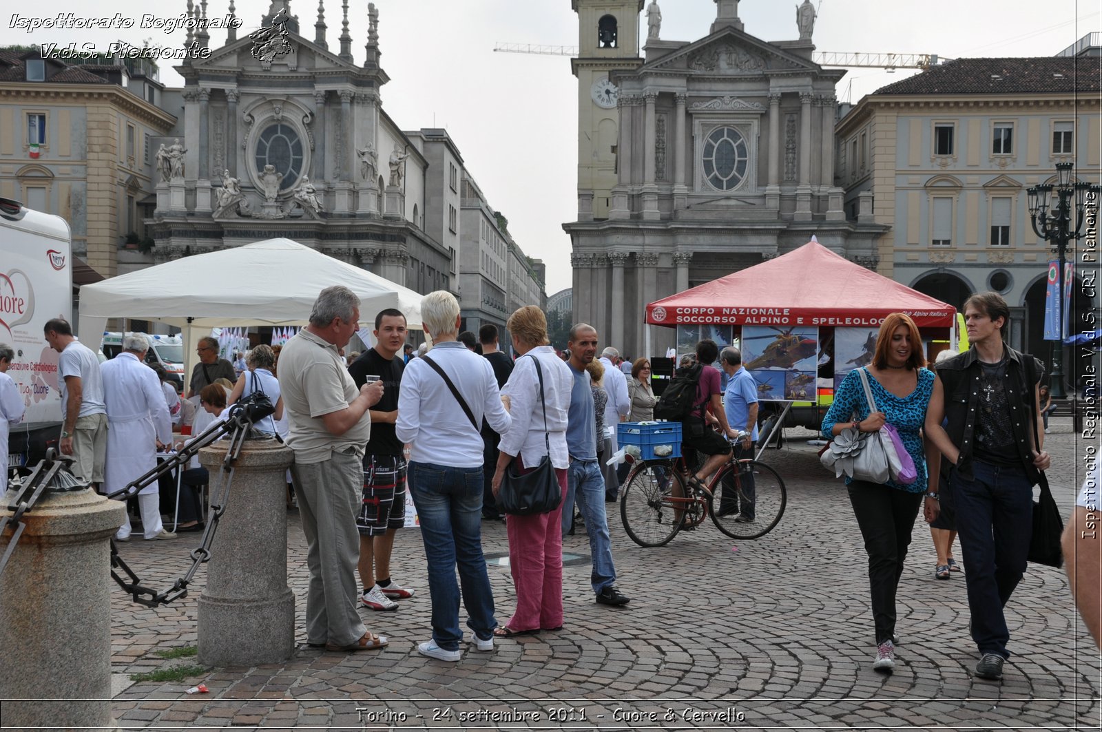 Torino - 24 settembre 2011 - Cuore & Cervello - Croce Rossa Italiana - Ispettorato Regionale Volontari del Soccorso Piemonte