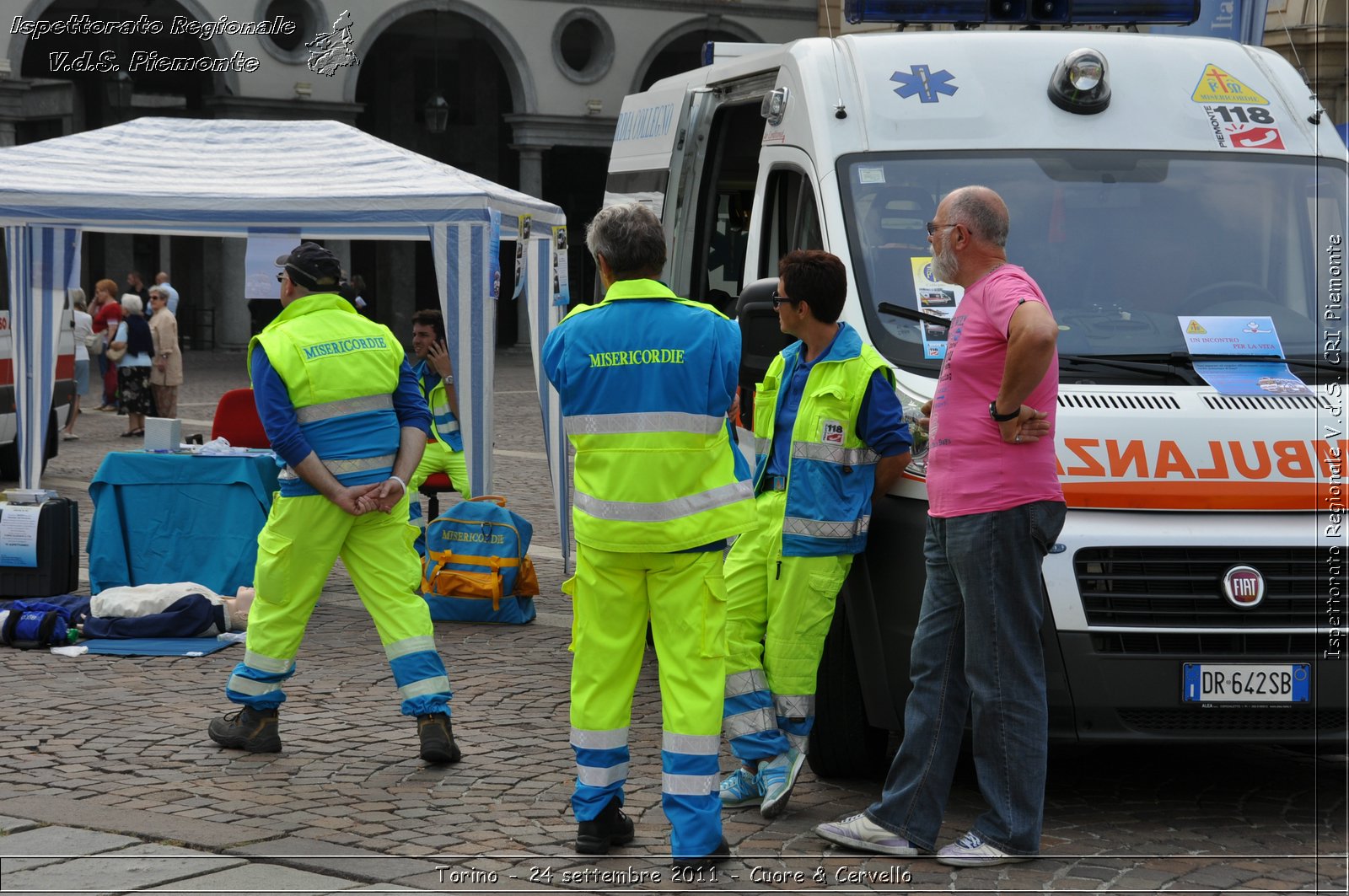 Torino - 24 settembre 2011 - Cuore & Cervello - Croce Rossa Italiana - Ispettorato Regionale Volontari del Soccorso Piemonte