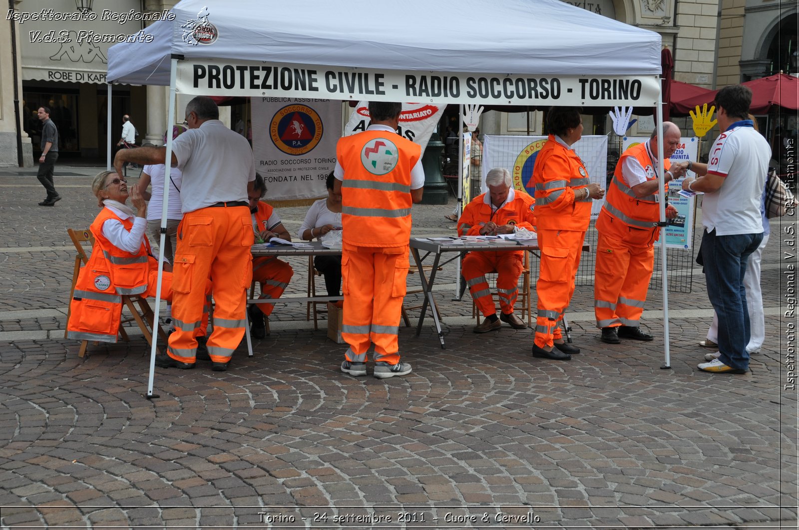 Torino - 24 settembre 2011 - Cuore & Cervello - Croce Rossa Italiana - Ispettorato Regionale Volontari del Soccorso Piemonte