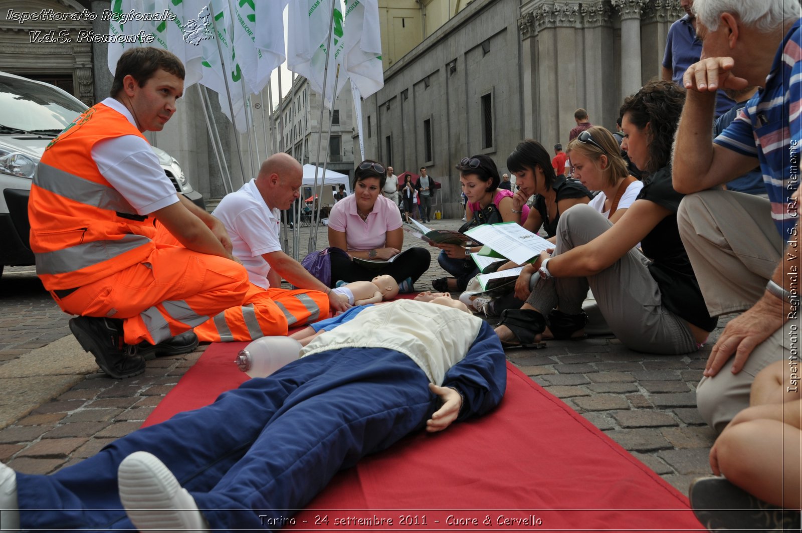 Torino - 24 settembre 2011 - Cuore & Cervello - Croce Rossa Italiana - Ispettorato Regionale Volontari del Soccorso Piemonte