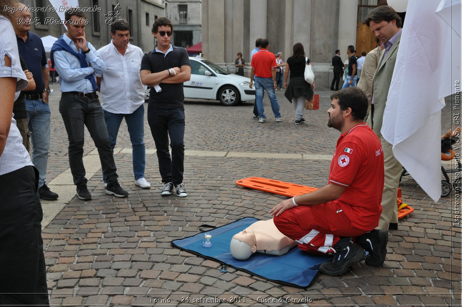 Torino - 24 settembre 2011 - Cuore & Cervello - Croce Rossa Italiana - Ispettorato Regionale Volontari del Soccorso Piemonte