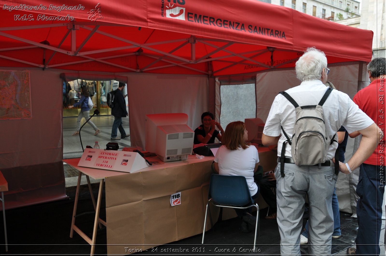 Torino - 24 settembre 2011 - Cuore & Cervello - Croce Rossa Italiana - Ispettorato Regionale Volontari del Soccorso Piemonte