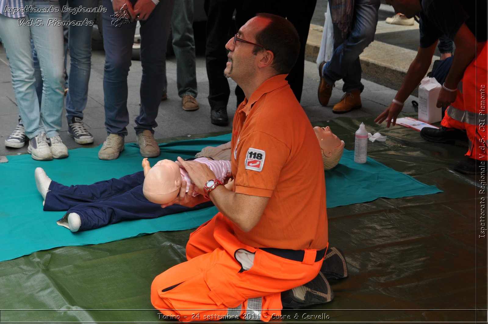 Torino - 24 settembre 2011 - Cuore & Cervello - Croce Rossa Italiana - Ispettorato Regionale Volontari del Soccorso Piemonte