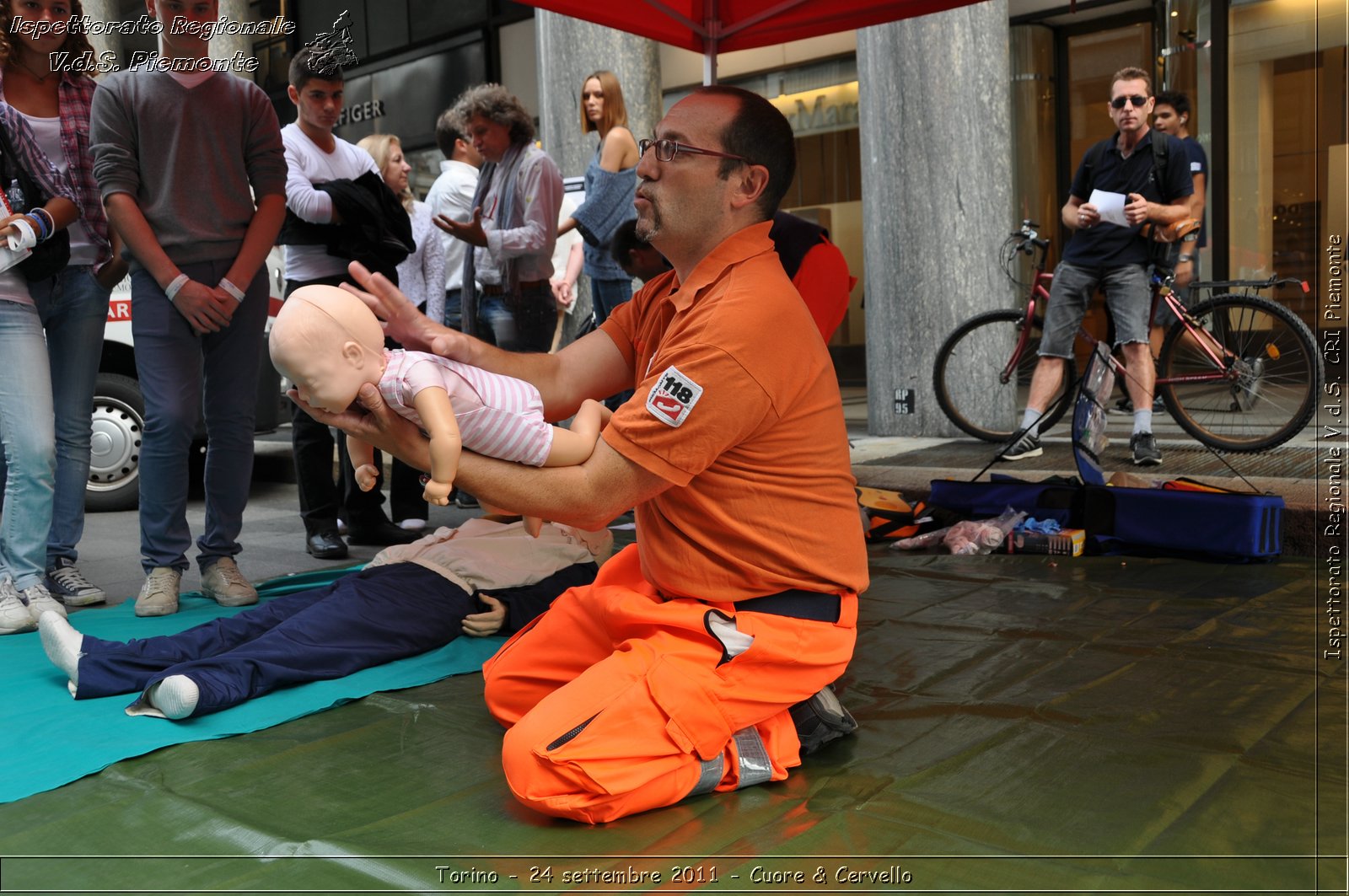 Torino - 24 settembre 2011 - Cuore & Cervello - Croce Rossa Italiana - Ispettorato Regionale Volontari del Soccorso Piemonte