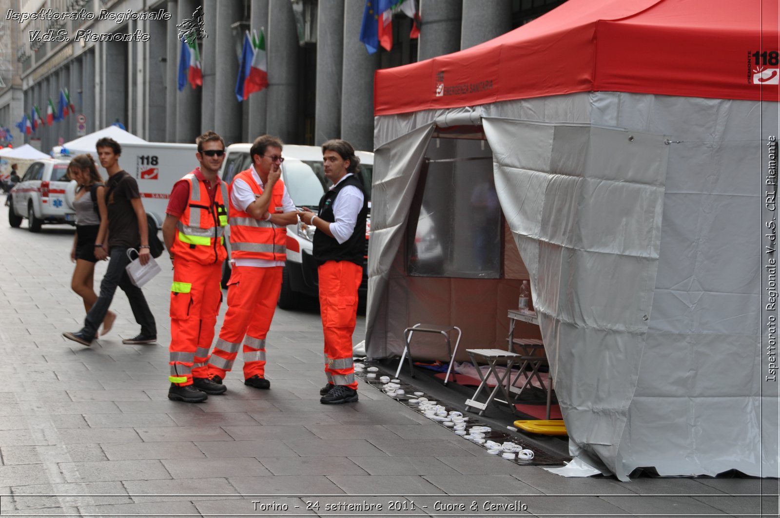 Torino - 24 settembre 2011 - Cuore & Cervello - Croce Rossa Italiana - Ispettorato Regionale Volontari del Soccorso Piemonte