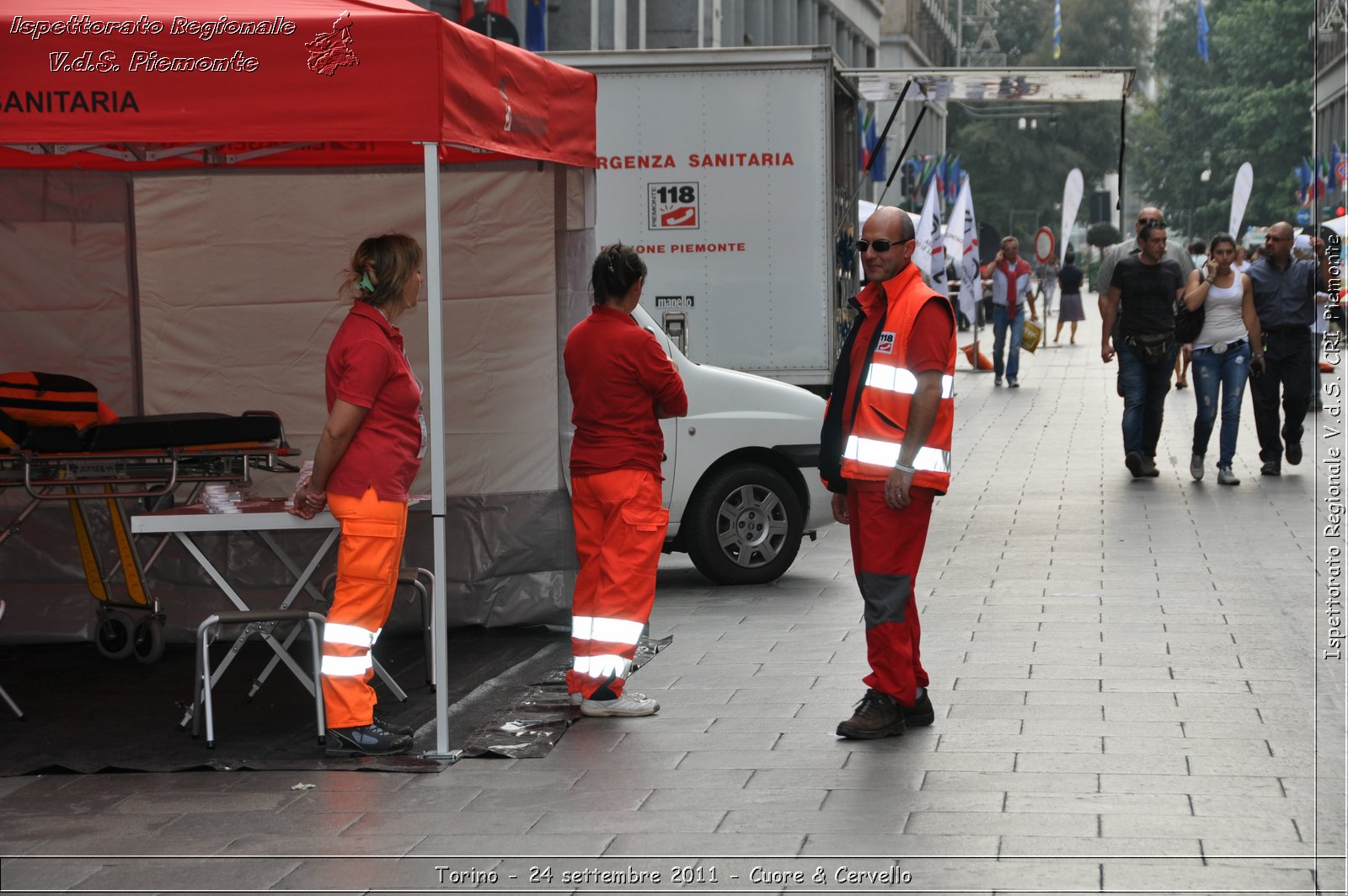 Torino - 24 settembre 2011 - Cuore & Cervello - Croce Rossa Italiana - Ispettorato Regionale Volontari del Soccorso Piemonte