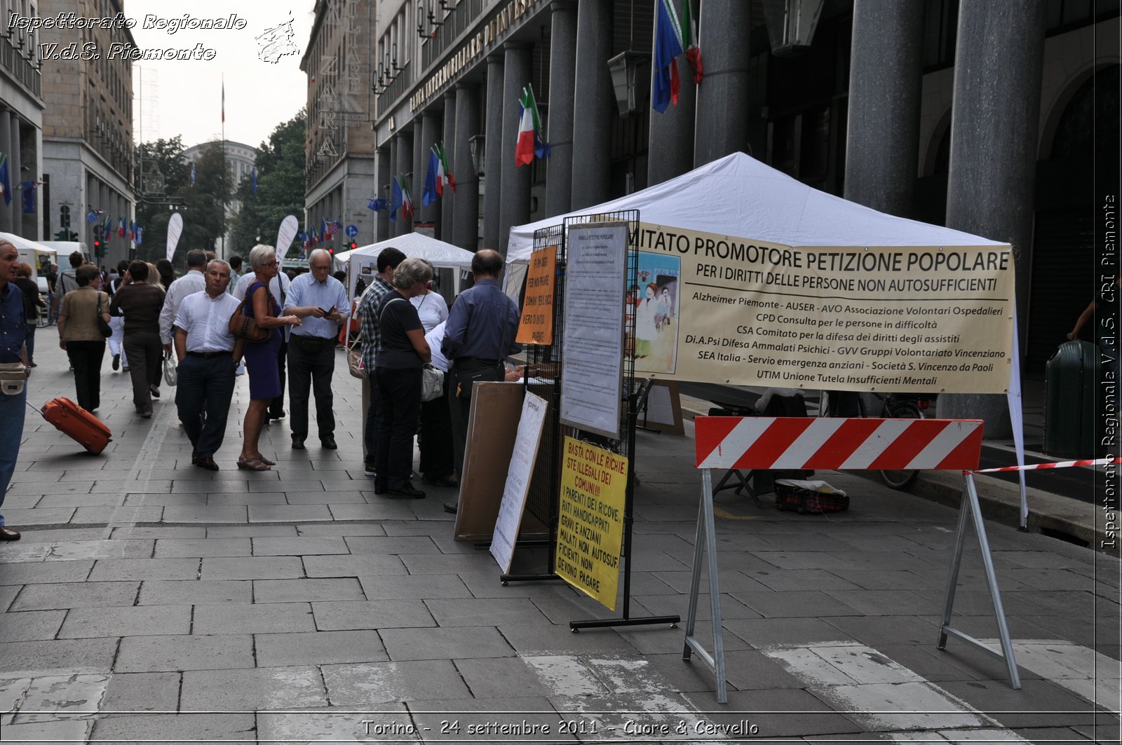 Torino - 24 settembre 2011 - Cuore & Cervello - Croce Rossa Italiana - Ispettorato Regionale Volontari del Soccorso Piemonte