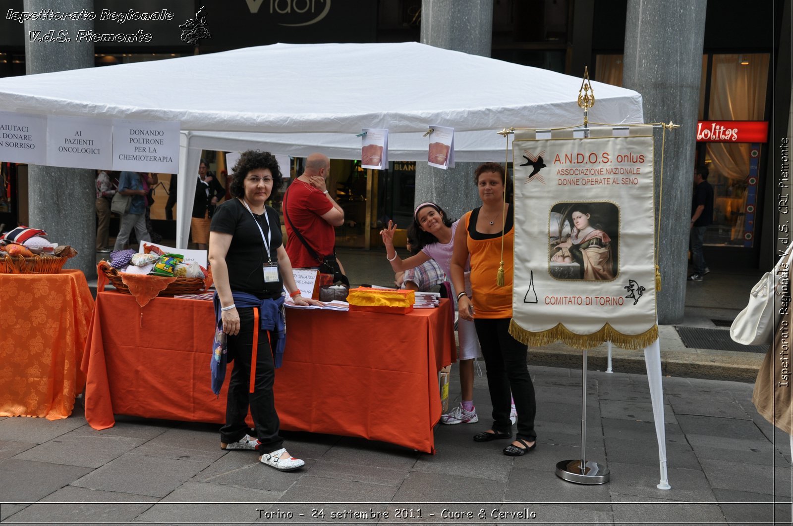 Torino - 24 settembre 2011 - Cuore & Cervello - Croce Rossa Italiana - Ispettorato Regionale Volontari del Soccorso Piemonte