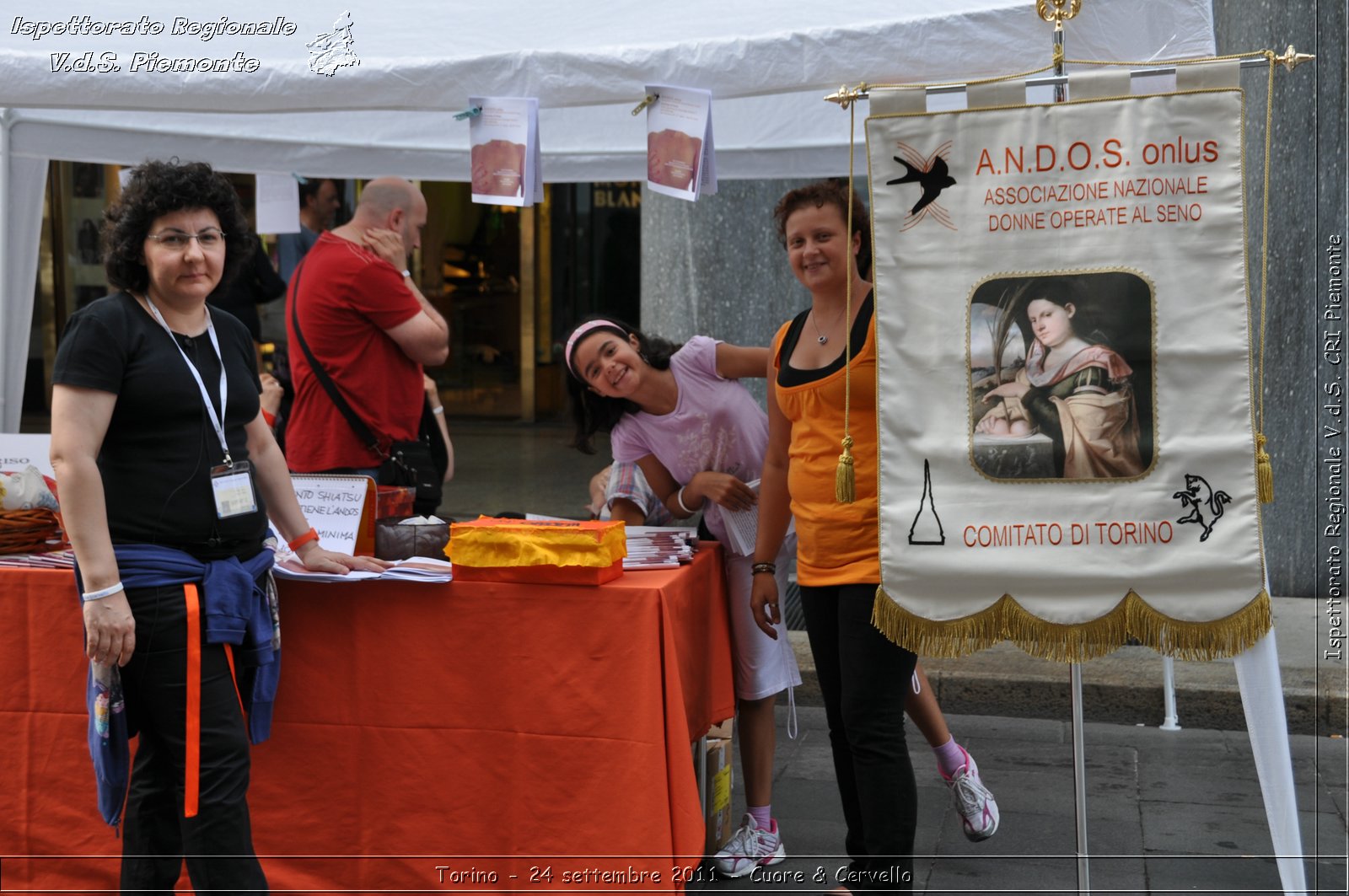 Torino - 24 settembre 2011 - Cuore & Cervello - Croce Rossa Italiana - Ispettorato Regionale Volontari del Soccorso Piemonte