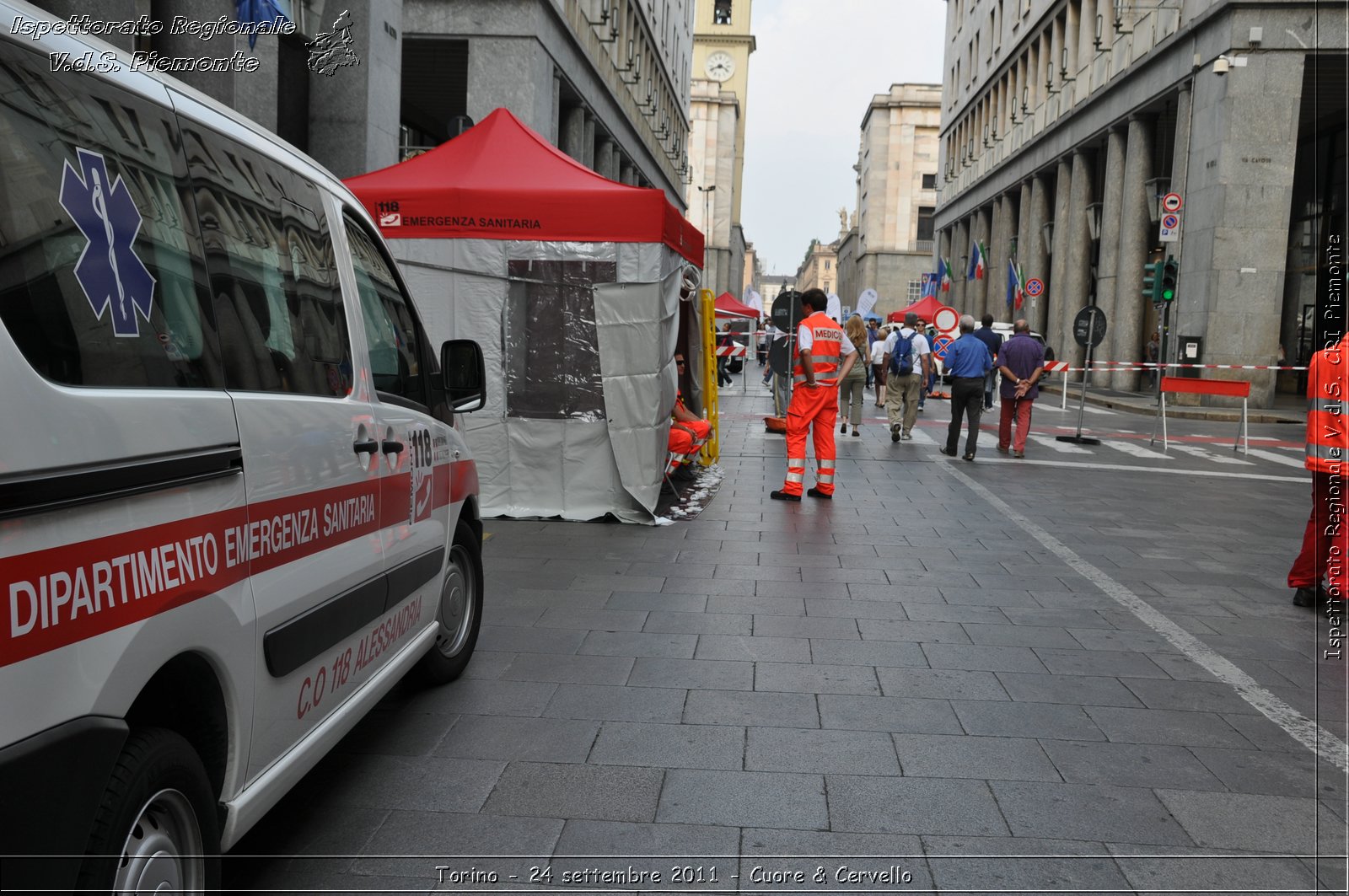 Torino - 24 settembre 2011 - Cuore & Cervello - Croce Rossa Italiana - Ispettorato Regionale Volontari del Soccorso Piemonte