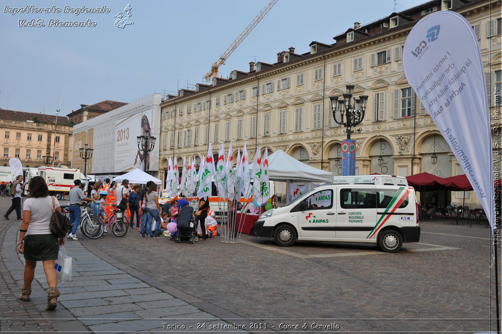 Torino - 24 settembre 2011 - Cuore & Cervello - Croce Rossa Italiana - Ispettorato Regionale Volontari del Soccorso Piemonte