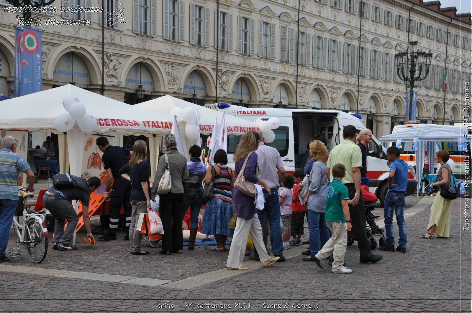 Torino - 24 settembre 2011 - Cuore & Cervello - Croce Rossa Italiana - Ispettorato Regionale Volontari del Soccorso Piemonte