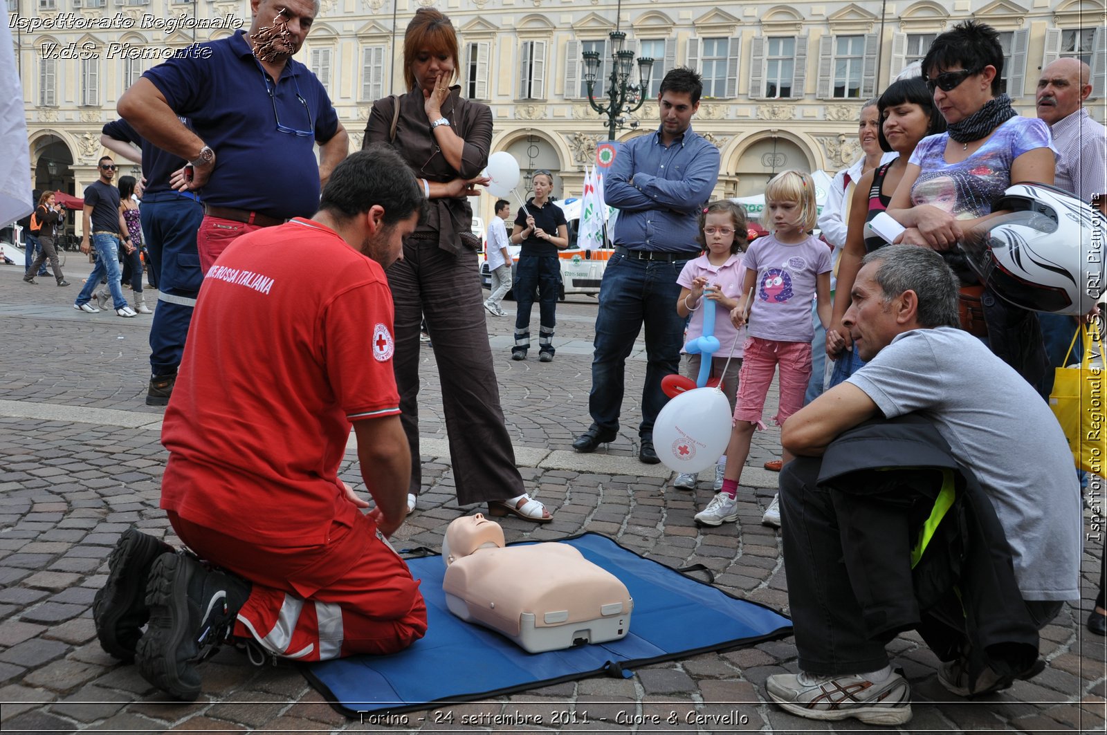 Torino - 24 settembre 2011 - Cuore & Cervello - Croce Rossa Italiana - Ispettorato Regionale Volontari del Soccorso Piemonte